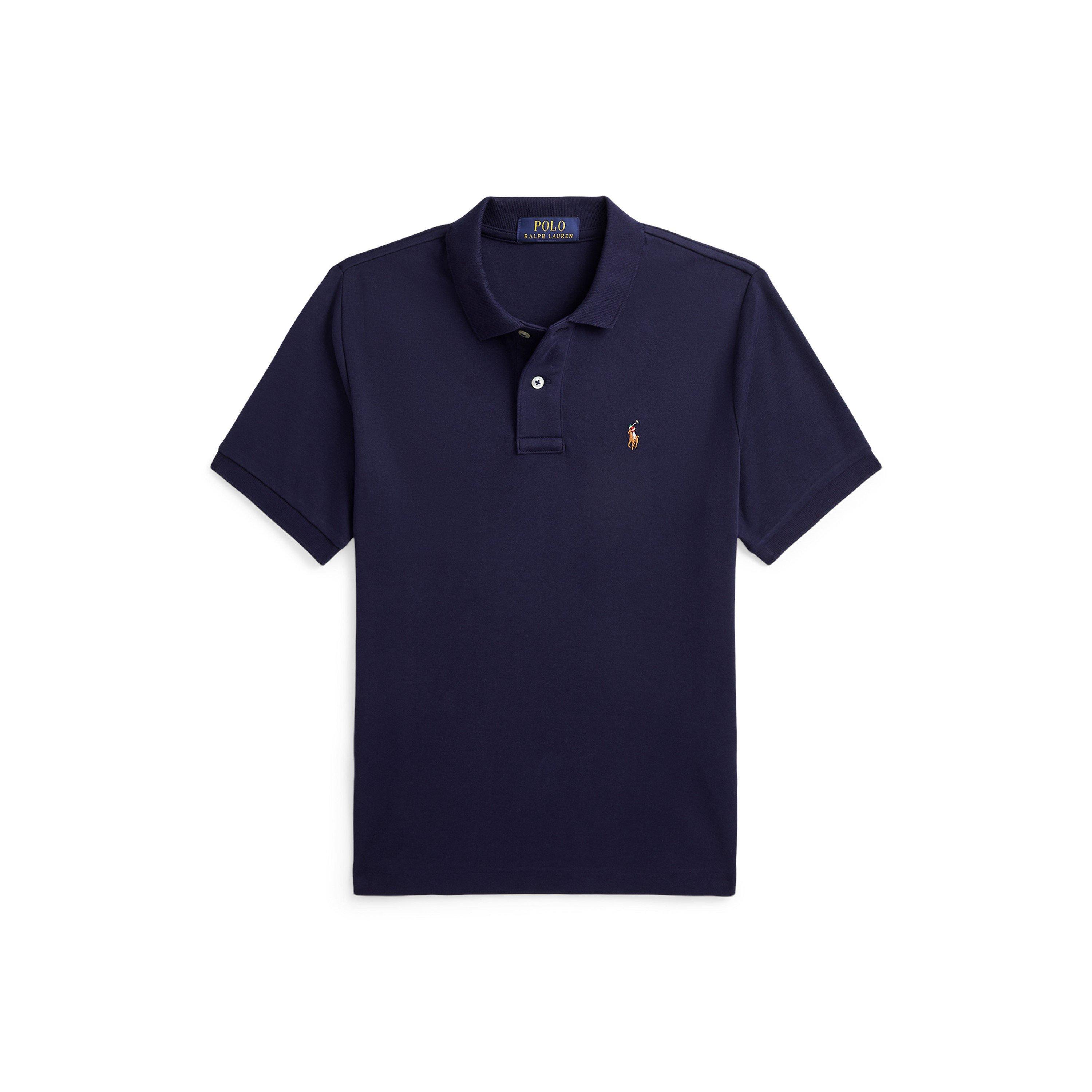 Refined Navy - Polo Ralph Lauren - Kids' Pima Short-Sleeve Polo Shirt - 1