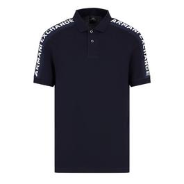 Armani Exchange Logo Tape Polo