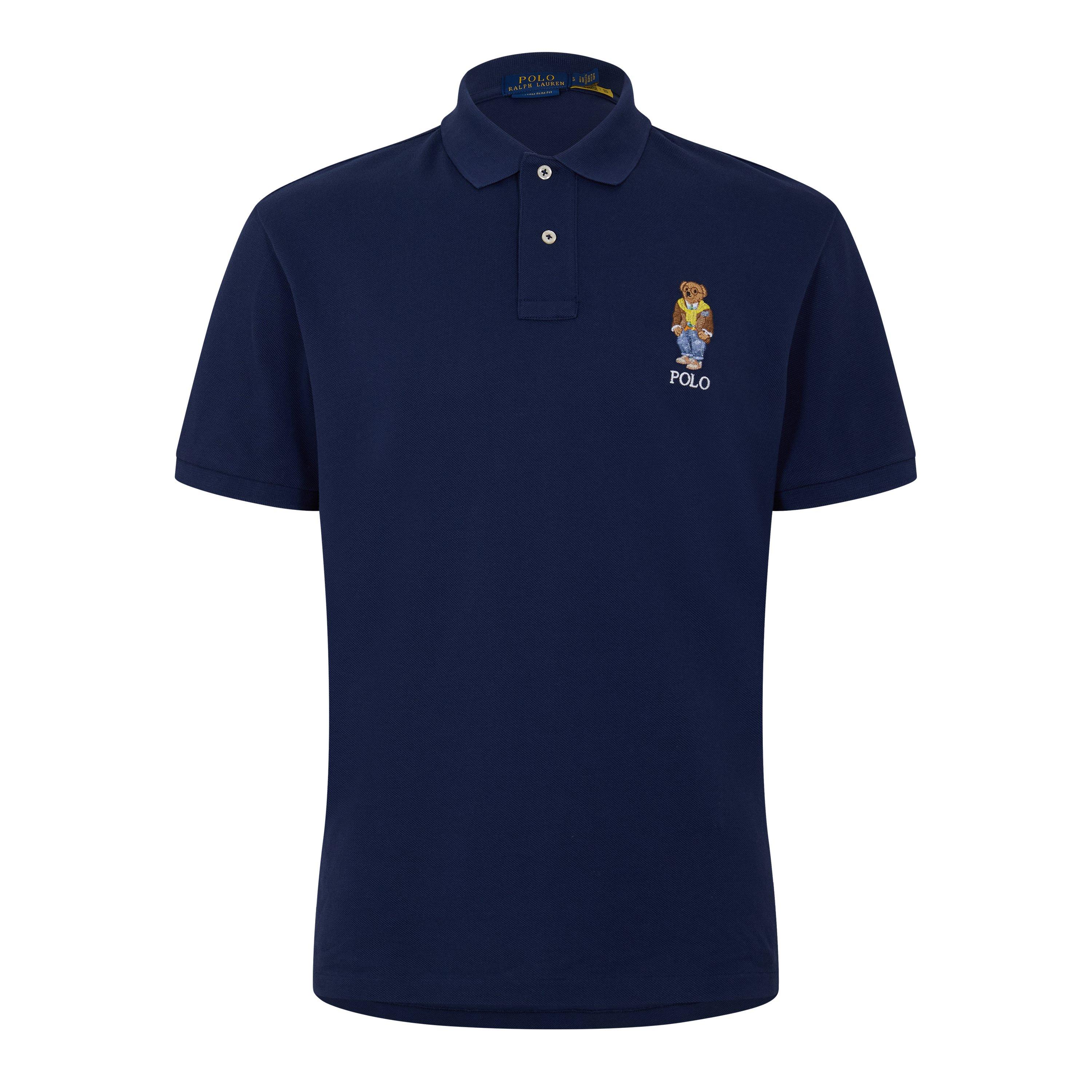 Newport Navy - Polo Ralph Lauren - Men's Bear Short Sleeve Shirt - 1