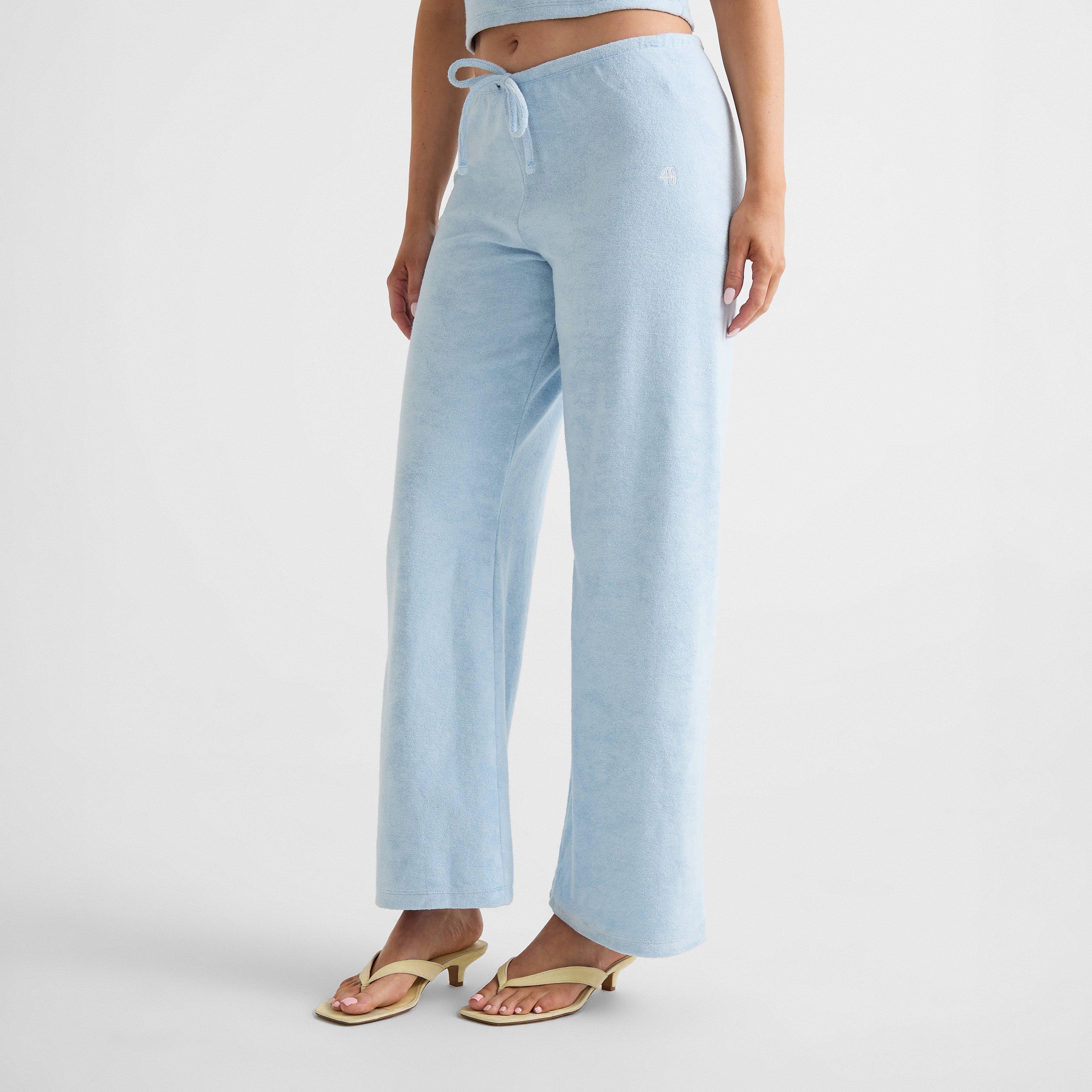 Blue - 4th and Reckless - Women's Livia Straight Leg Trousers - 3