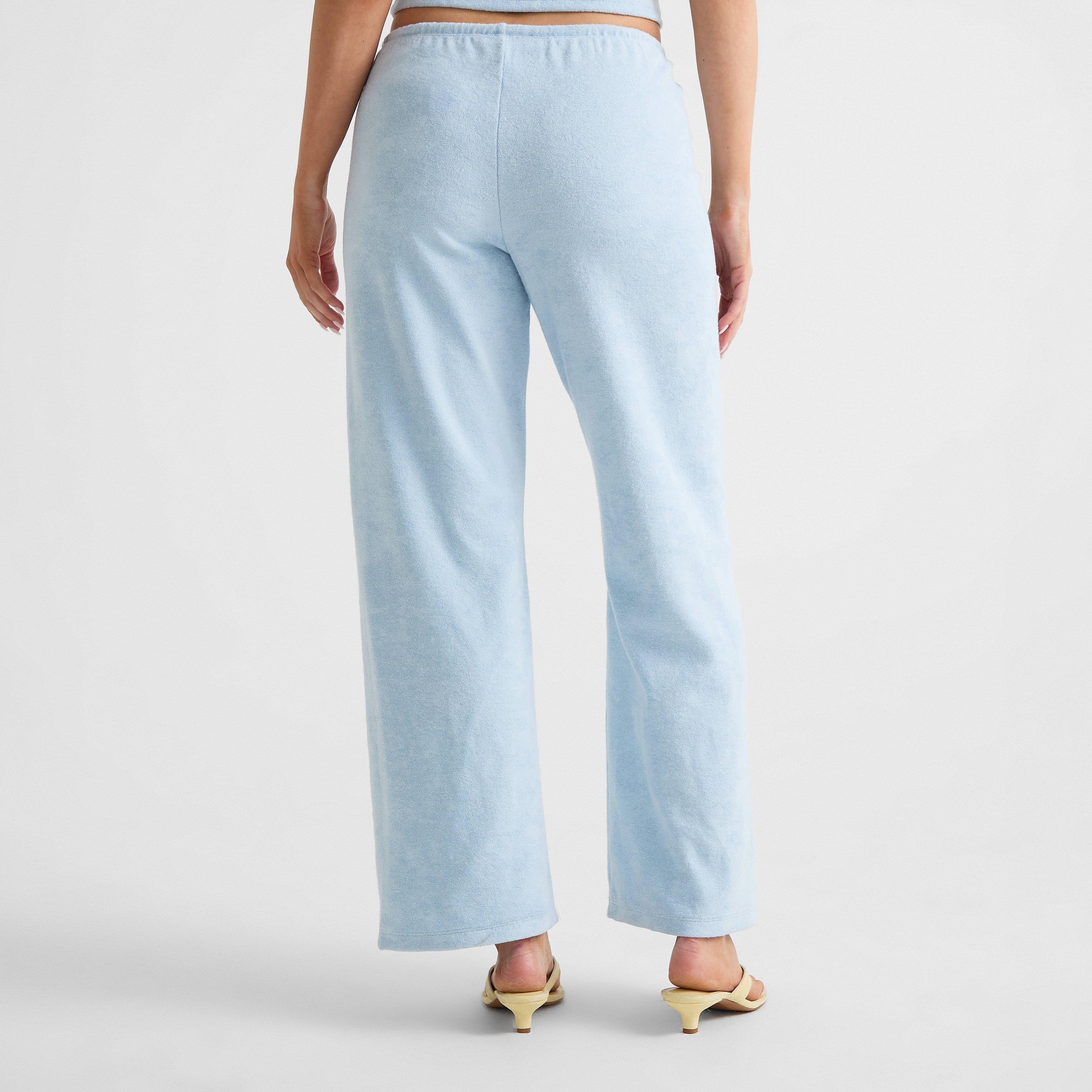 Blue - 4th and Reckless - Women's Livia Straight Leg Trousers - 4