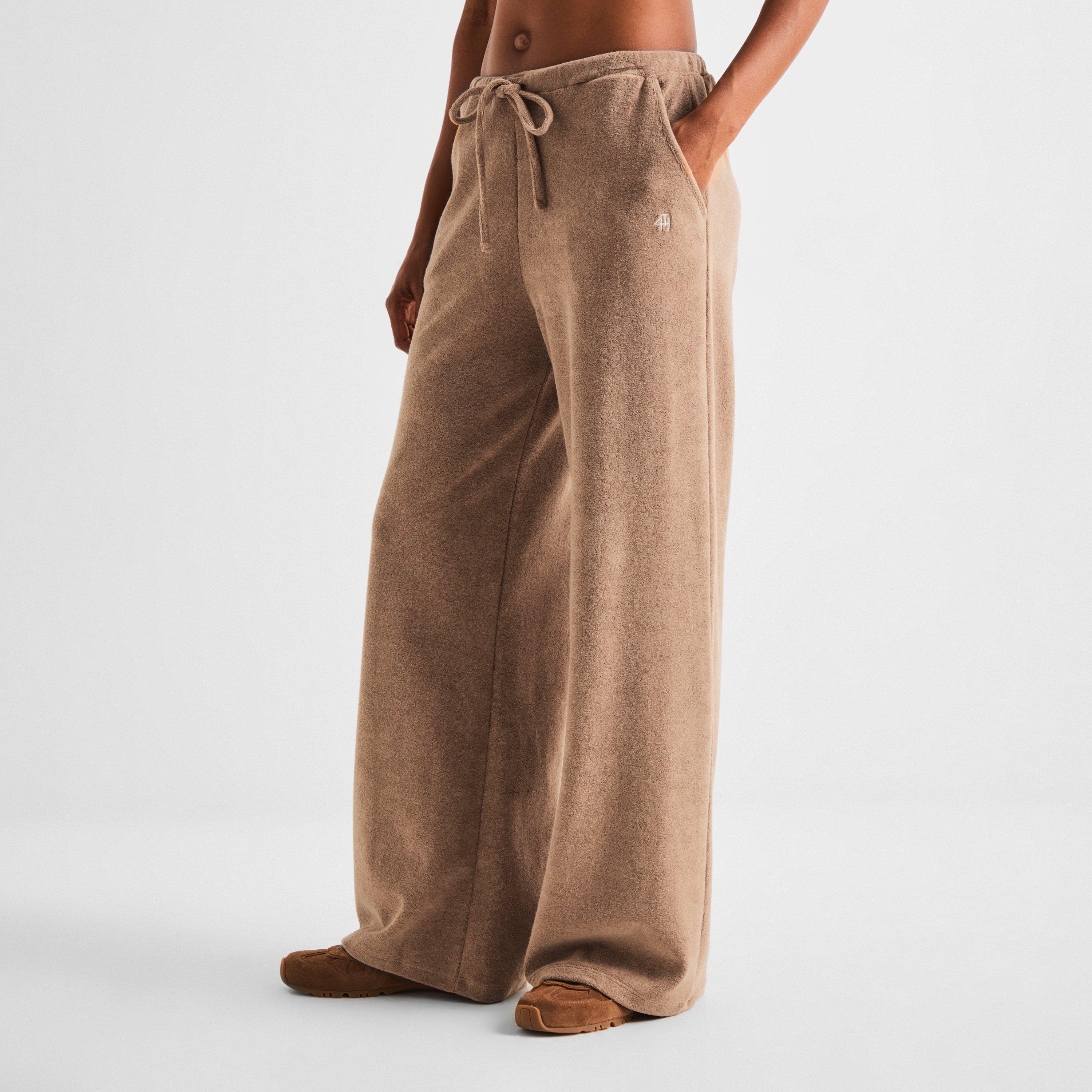 Beige - 4th and Reckless - Women's Drift Straight Leg Trousers - 3