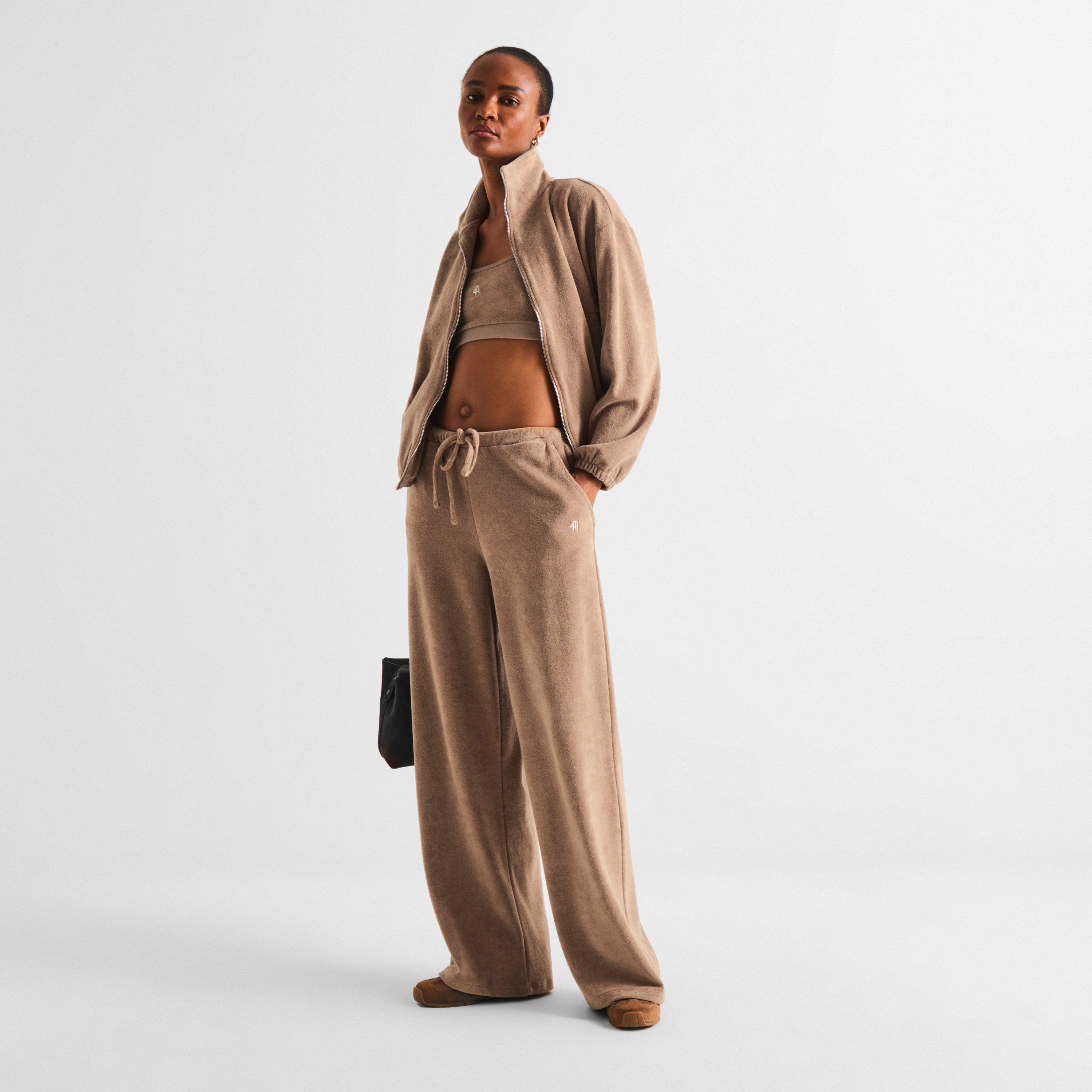 Beige - 4th and Reckless - Women's Drift Straight Leg Trousers - 6