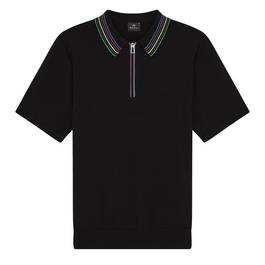 PS Paul Smith Rnbw Zip Polo Sn33