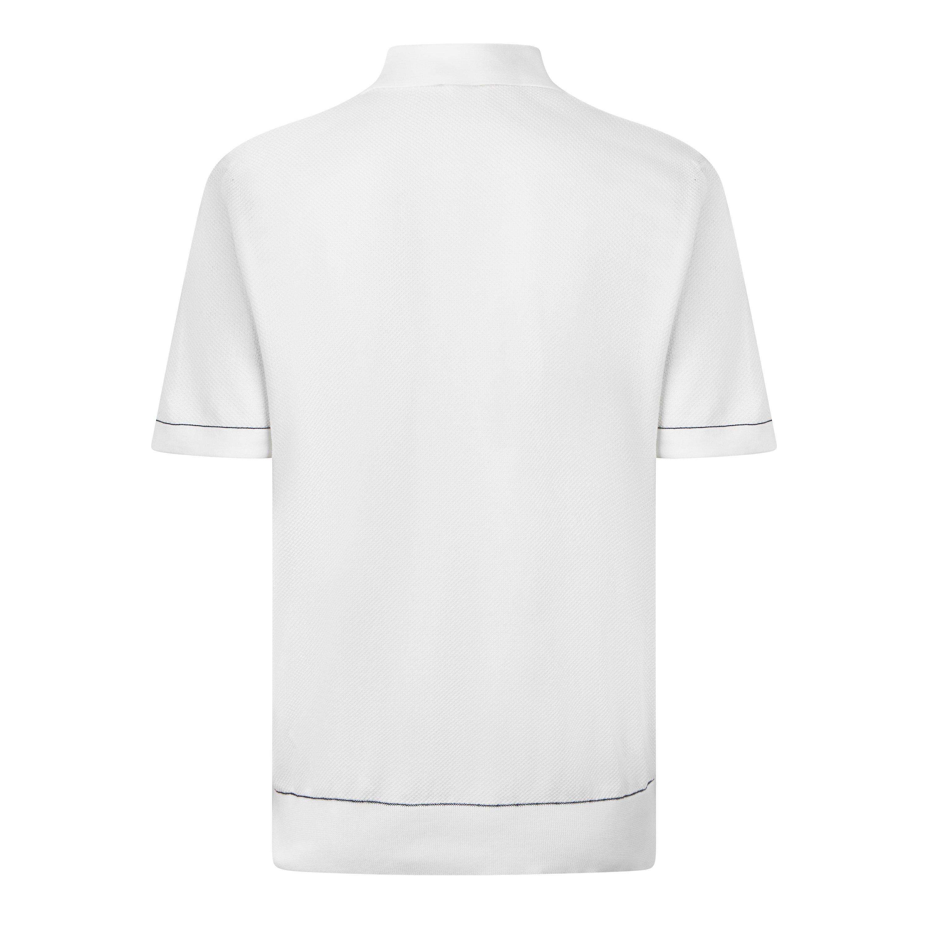 White/Midnight - Brioni - Brioni Texture SS Po Sn64 - 2