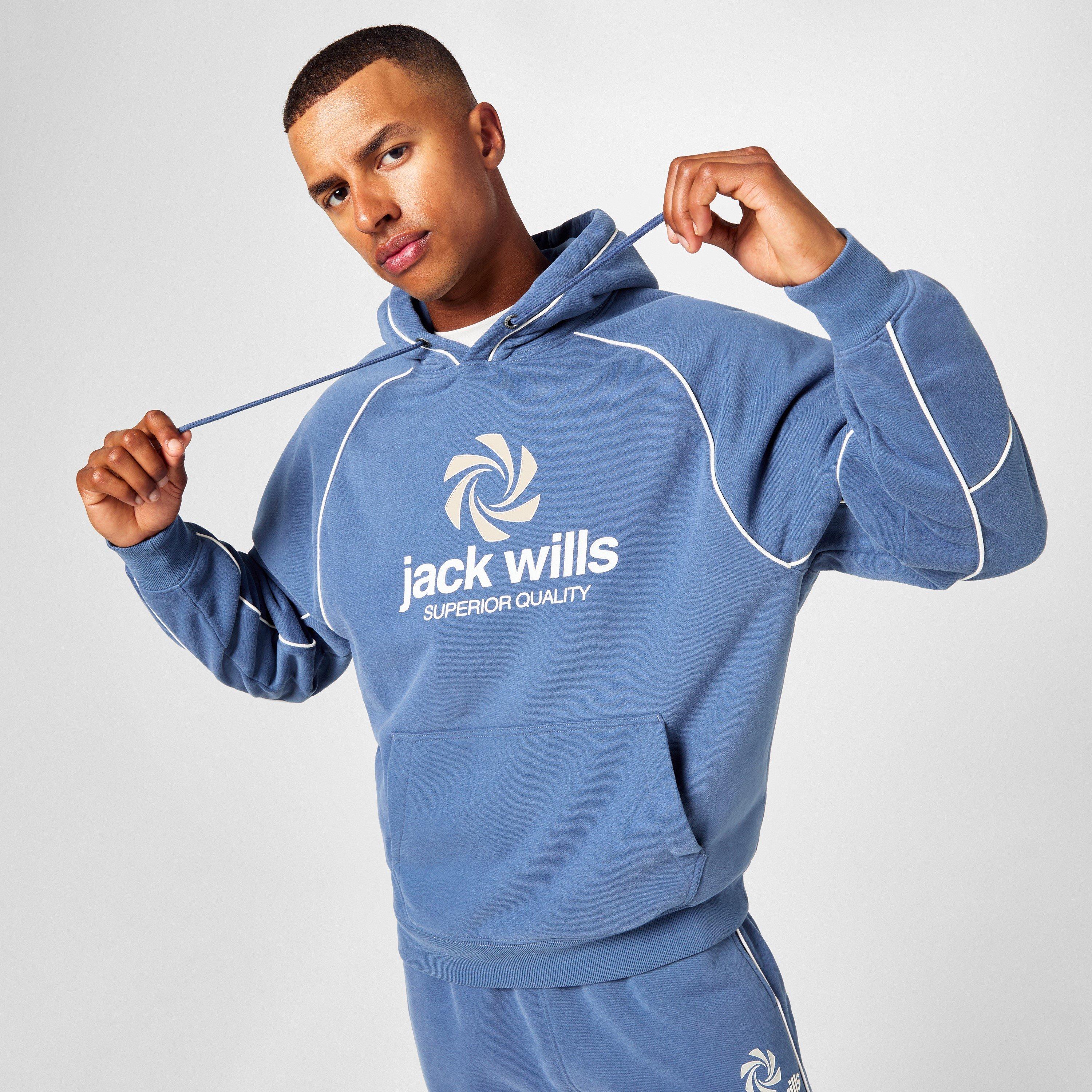 Vintage Indigo - Jack Wills - Men's JW Sports Hoodie - 3