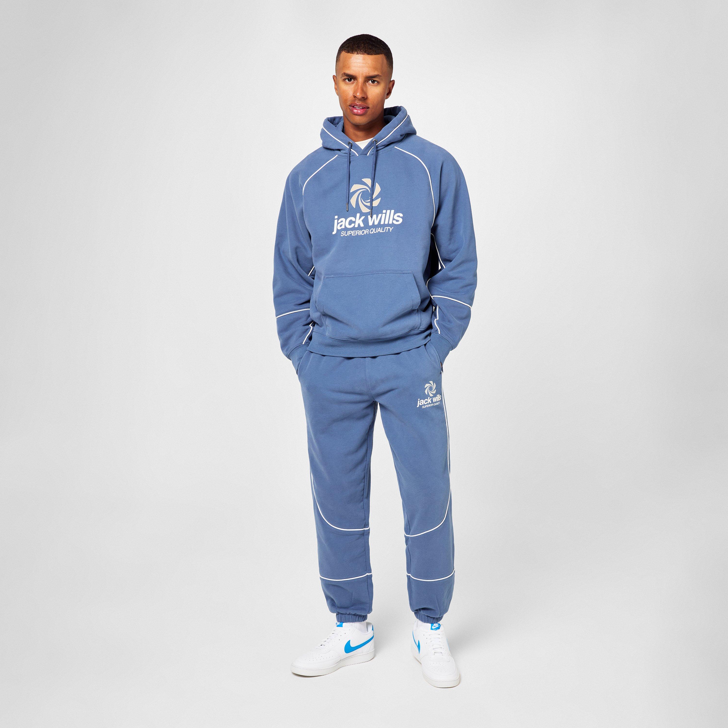 Vintage Indigo - Jack Wills - Men's JW Sports Hoodie - 4