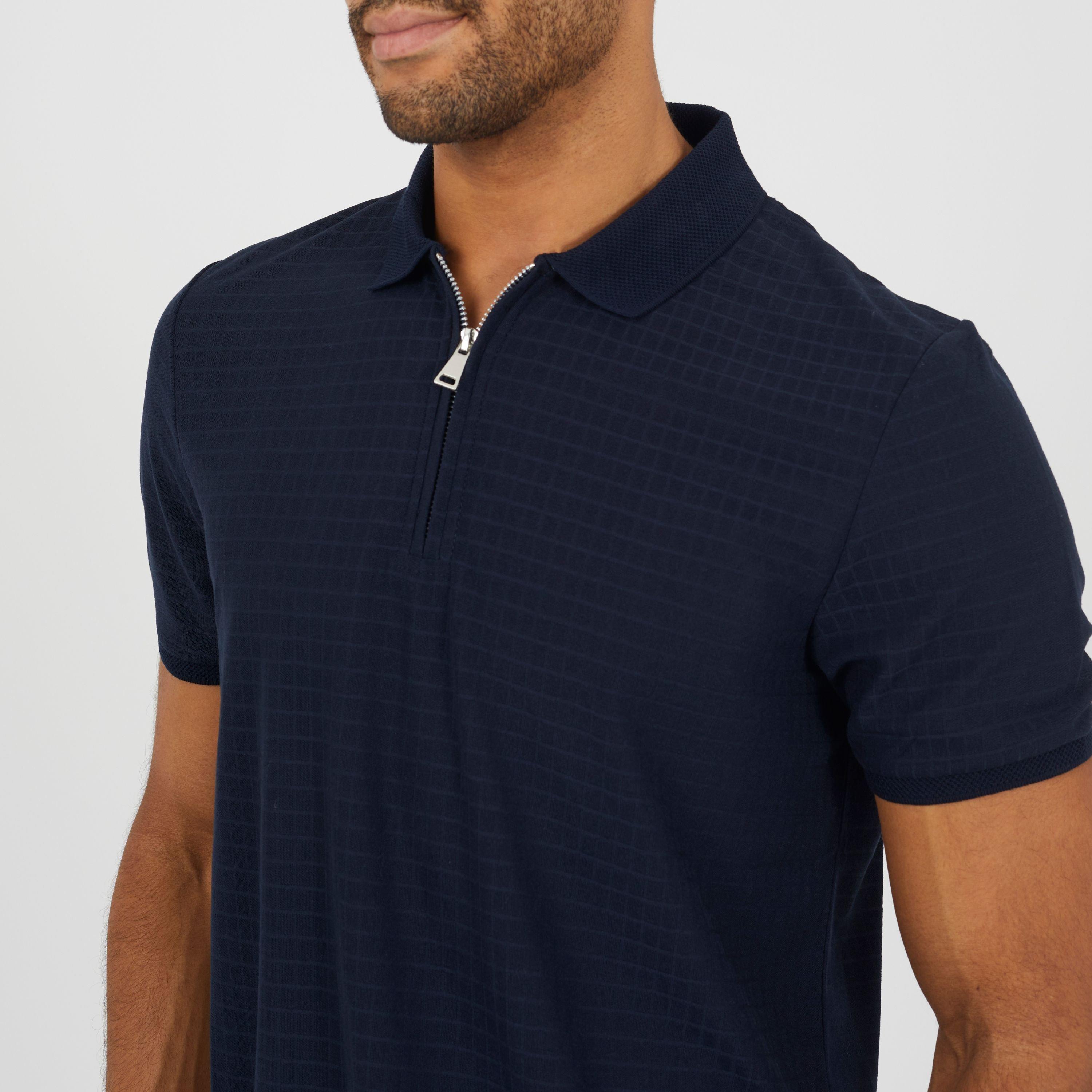 Navy - Brave Soul - Men's Short Sleeve Polo Shirt - 3