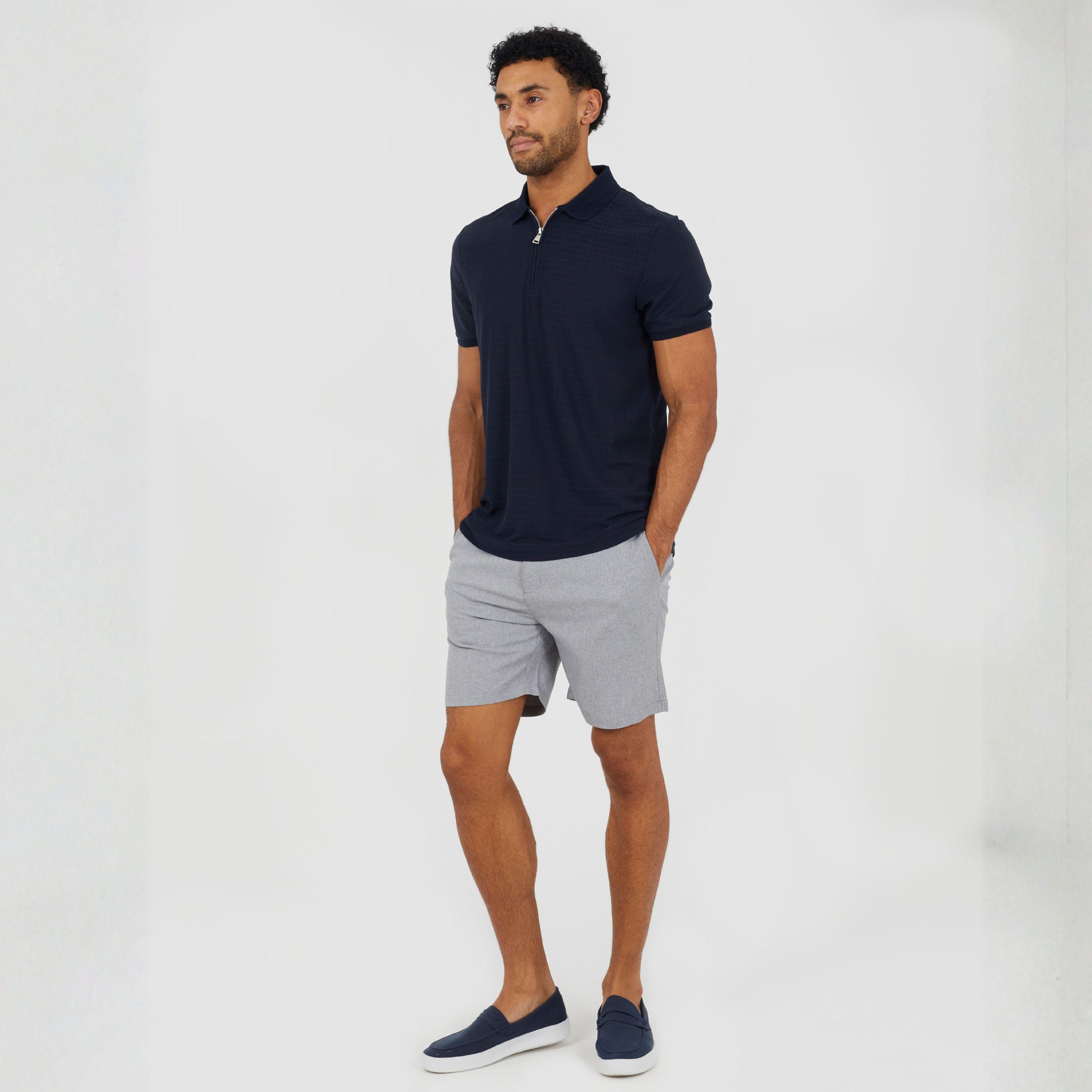 Navy - Brave Soul - Men's Short Sleeve Polo Shirt - 4