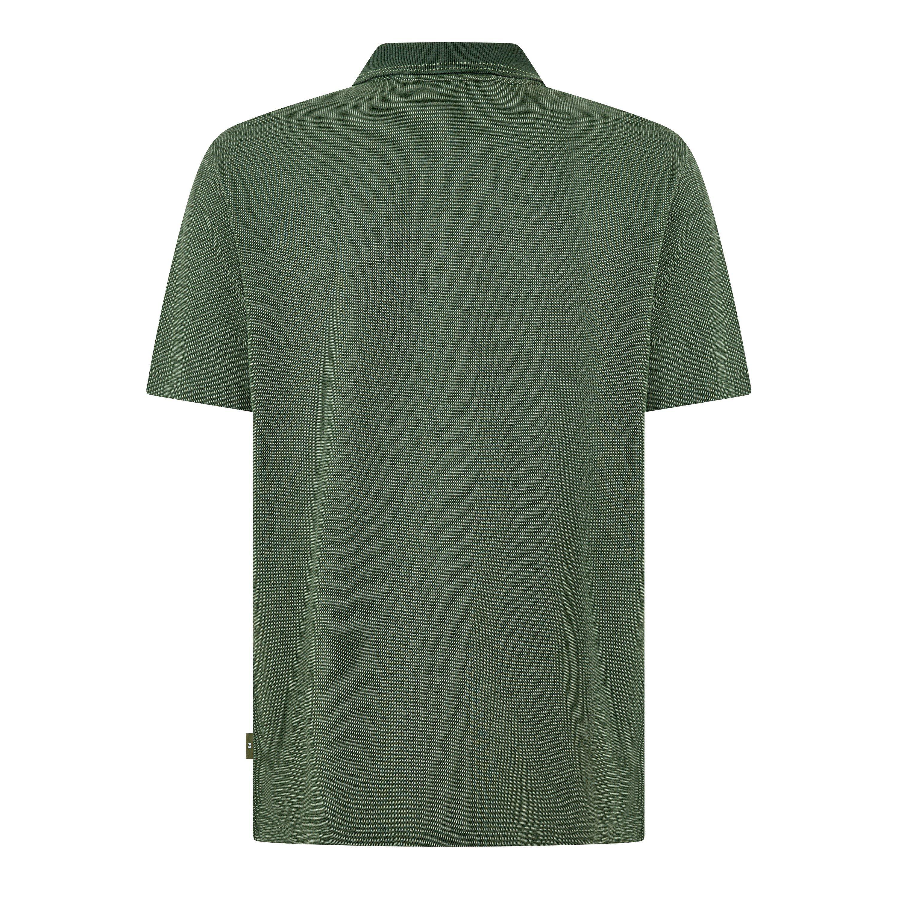 Green 38 - PS Paul Smith - Men's MicroDot Cotton Short-Sleeve Polo Shirt - 2