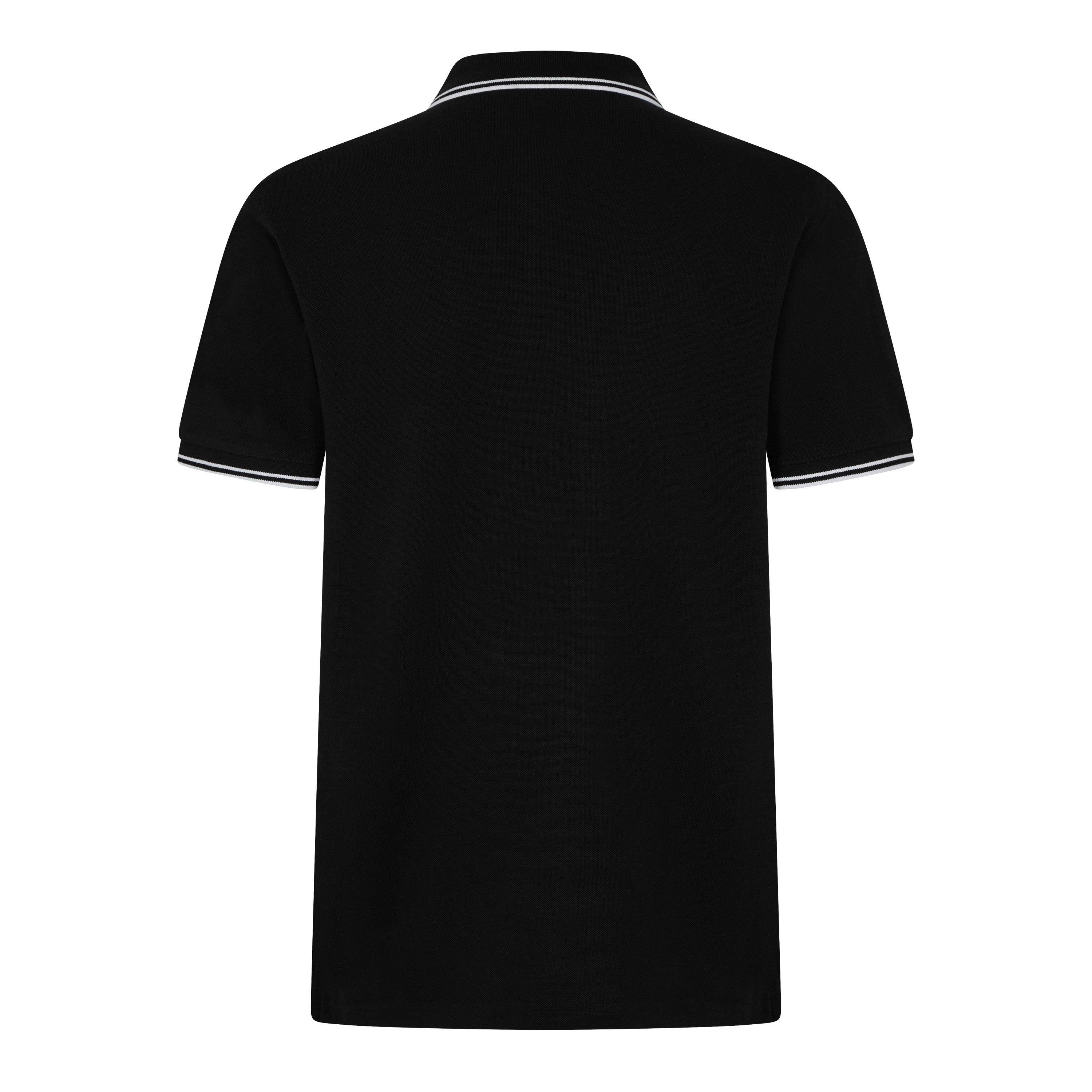 Black BK72 - Barbour International - Mens Evan Polo Shirt - 2