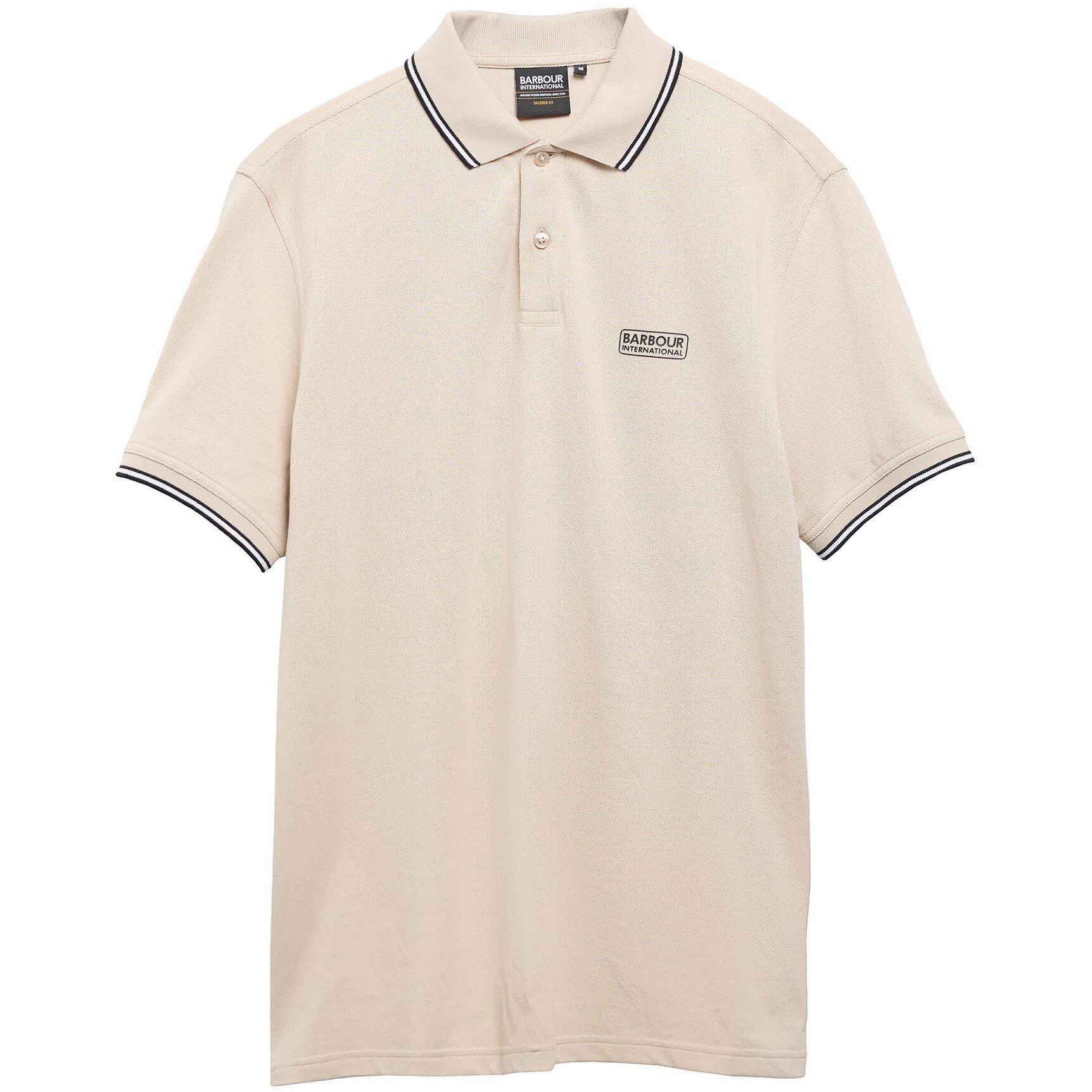Barbour International Men's Evan Polo Shirt - Mist Be12 - M