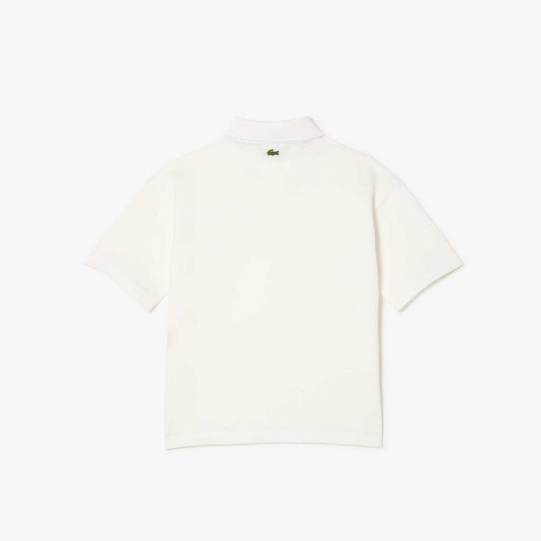 Blanc 70V - Lacoste - Womens Short Sleeve Polo Tshirt - 3