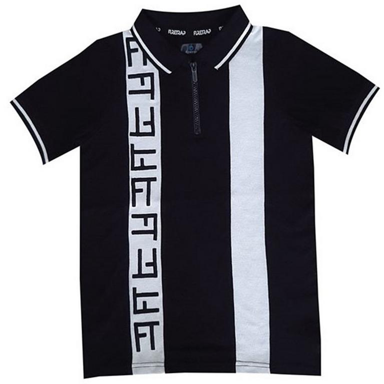 Noir - Firetrap - Firetrap Polo Shirt Junior Boys - 1
