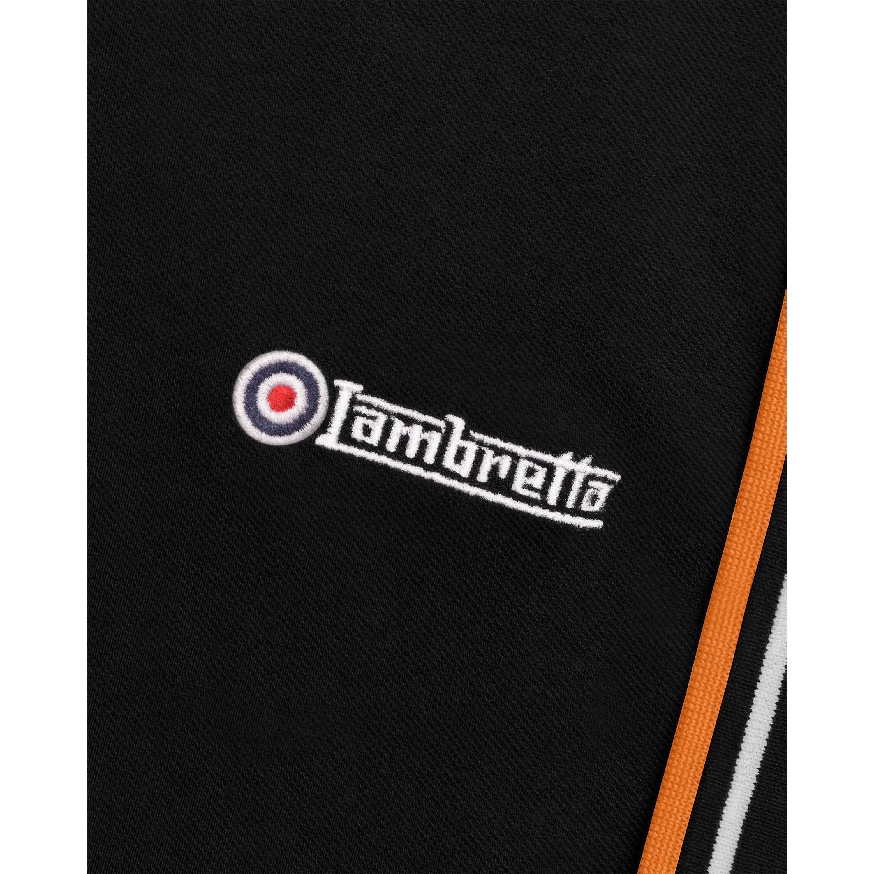 Black/Gold - Lambretta - Twin Tipped Polo - 4