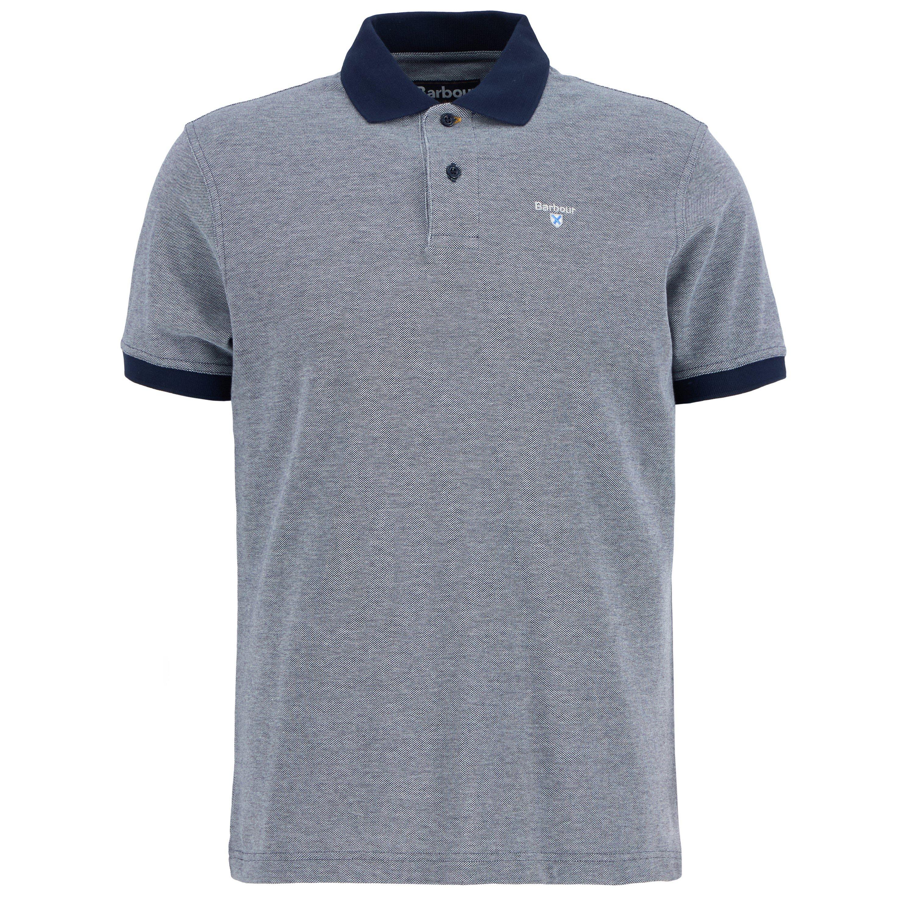 Midnight BL92 - Barbour - Mens Sports Polo Mix Shirt - 1