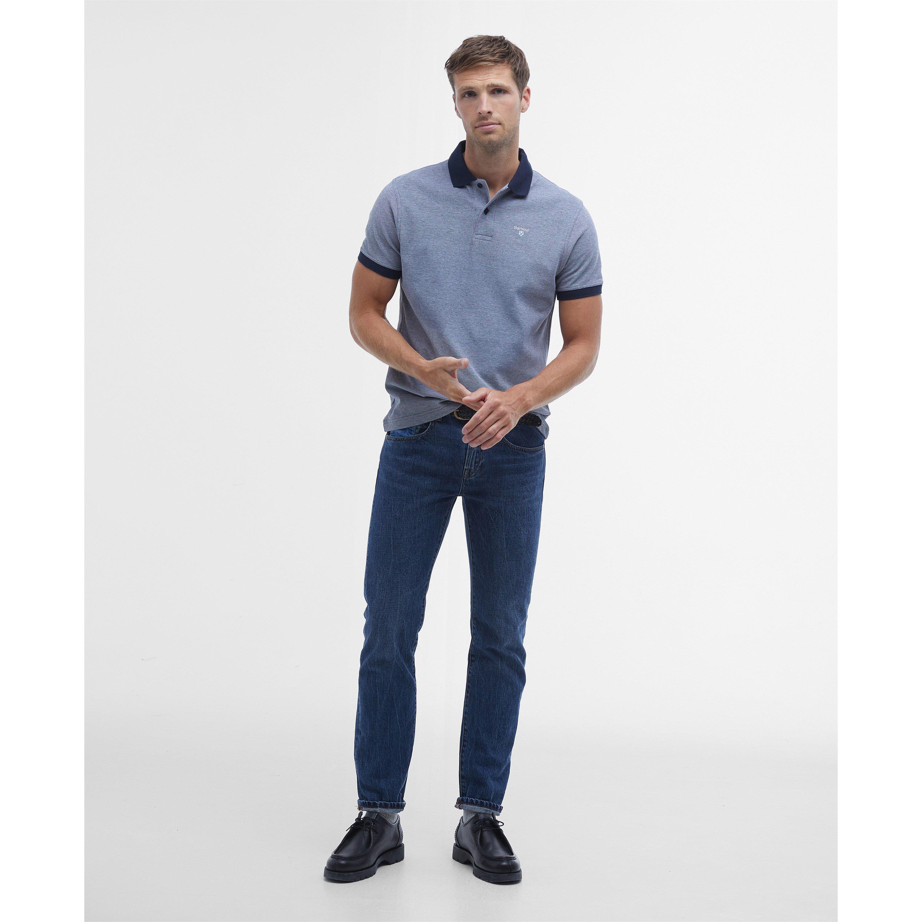 Midnight BL92 - Barbour - Mens Sports Polo Mix Shirt - 8