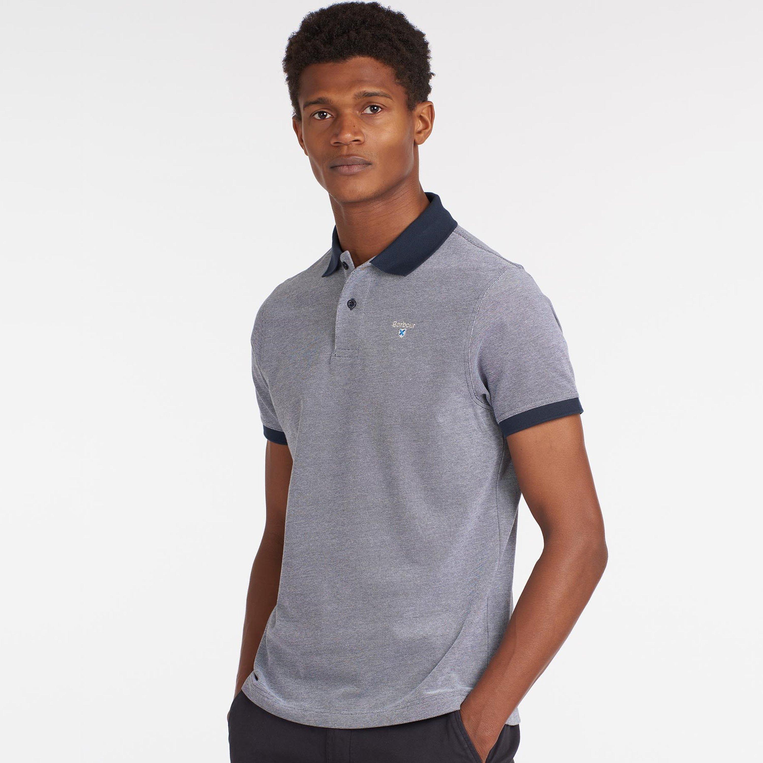 Midnight BL92 - Barbour - Sports Polo Mix Shirt - 3