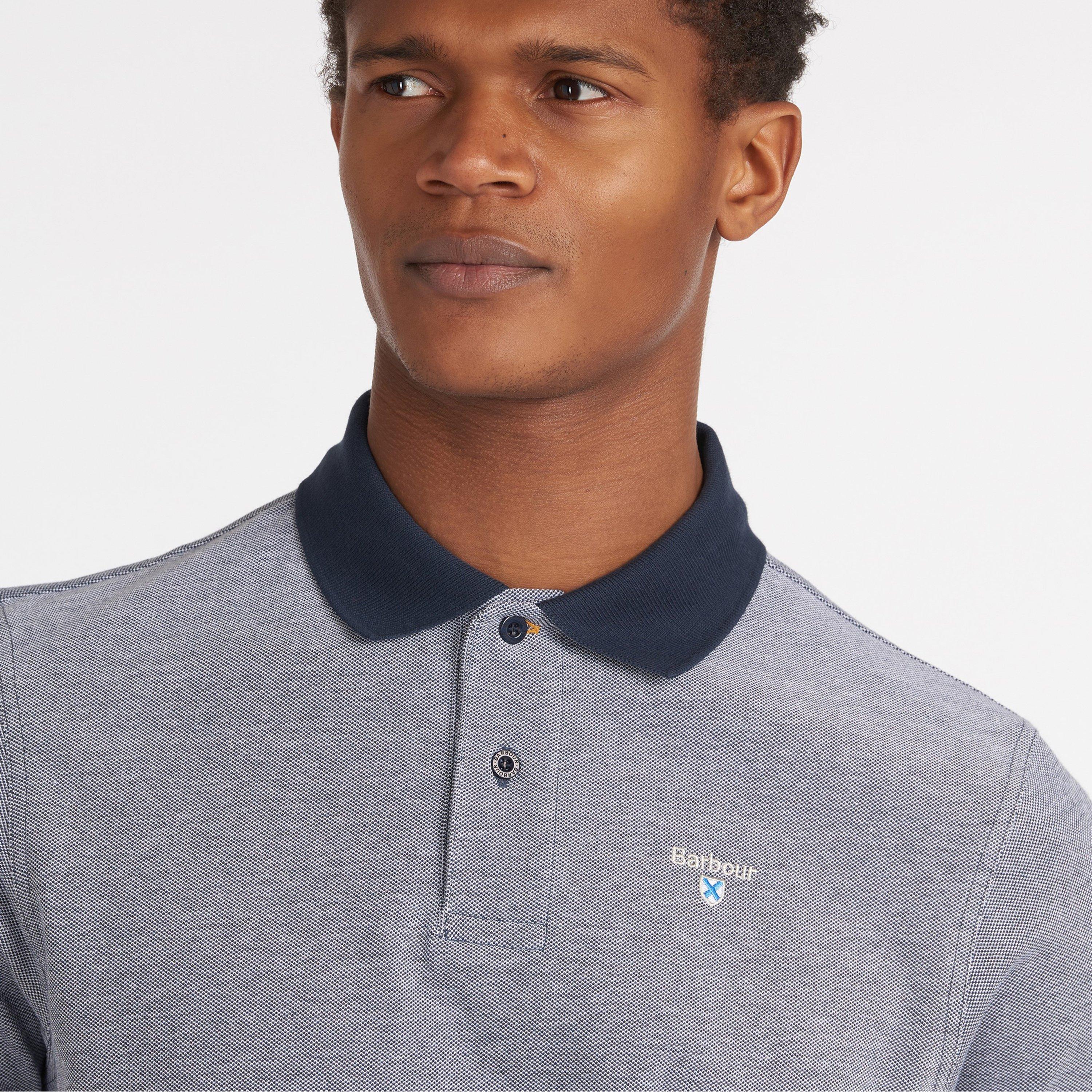 Midnight BL92 - Barbour - Sports Polo Mix Shirt - 5