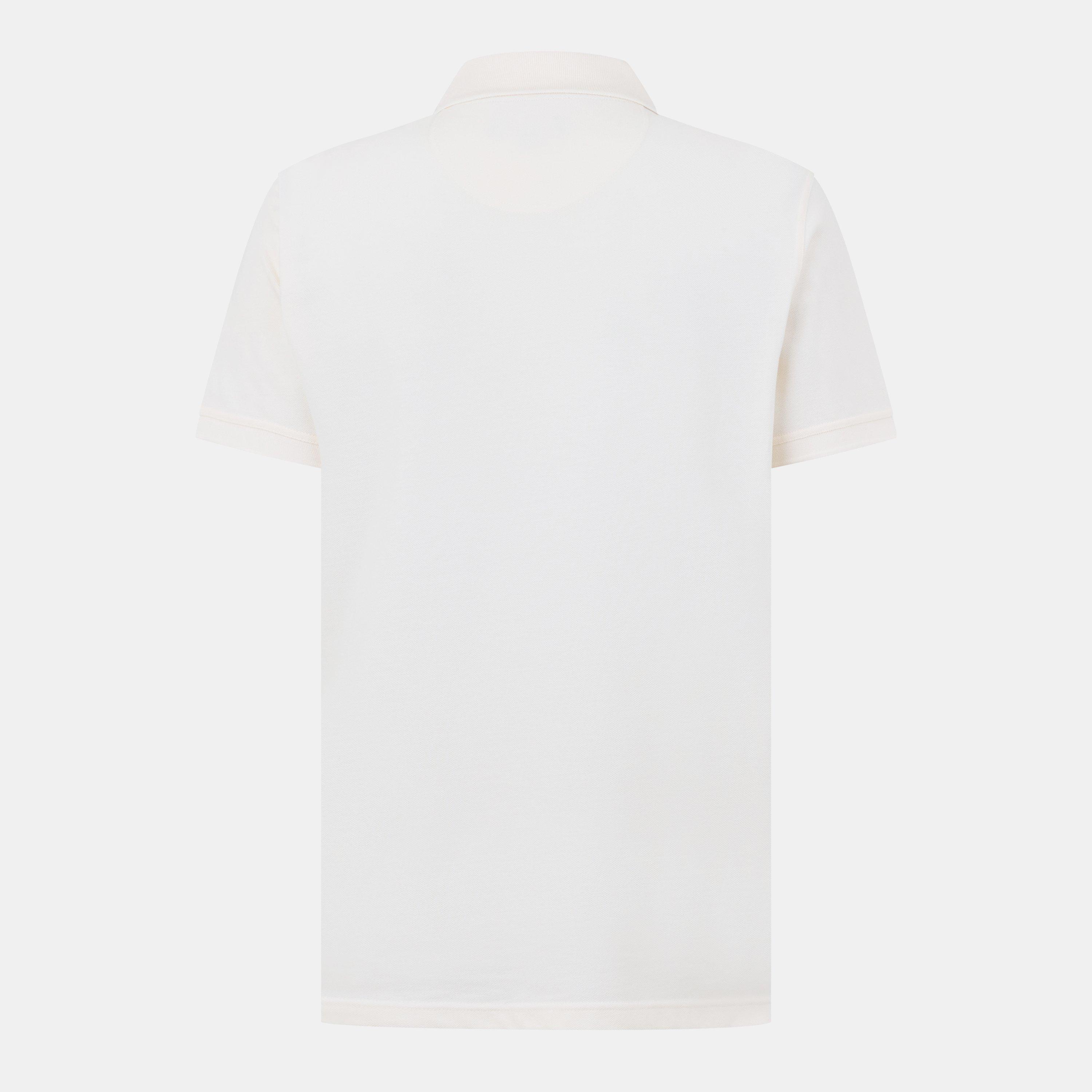 Whisper White - Barbour - Mens Sports Polo Mix Shirt - 2