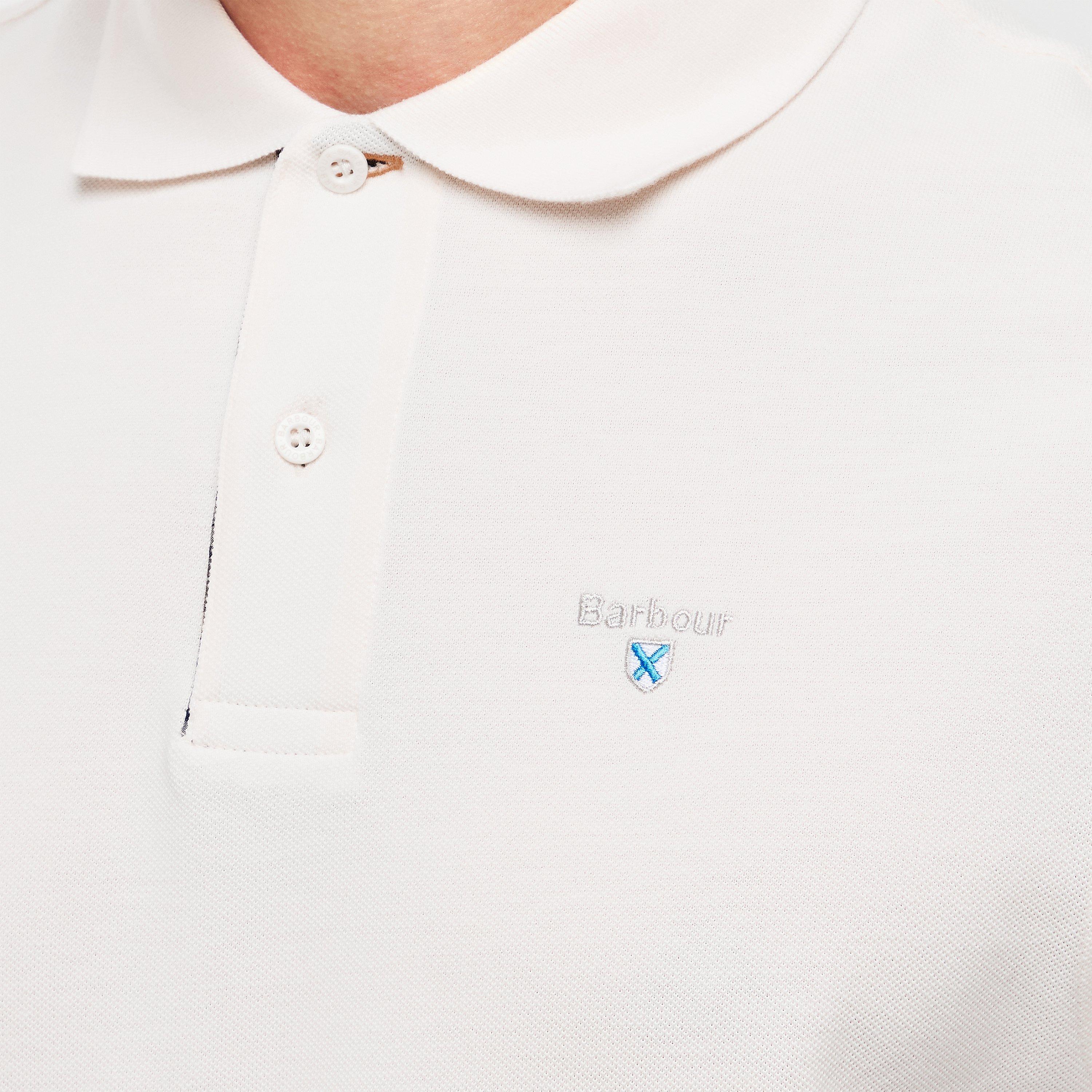 Whisper White - Barbour - Mens Sports Polo Mix Shirt - 5