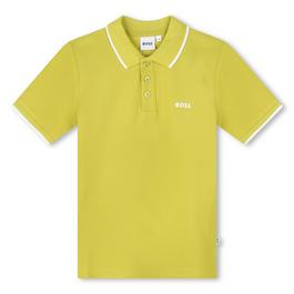 Boss Tipped Logo Polo Shirt Boys