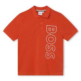 Boss Logo Polo Shirt Boys