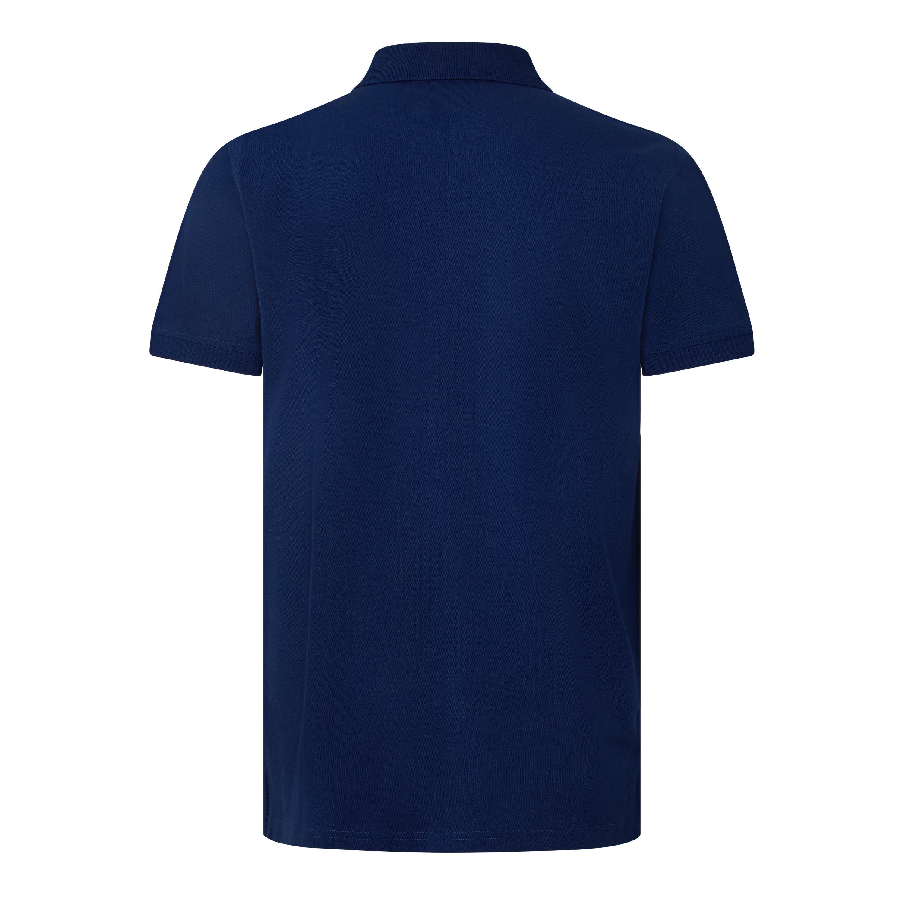 Navy/Rosa 423 - Gant - Contrast Rugger Polo Shirt - 2
