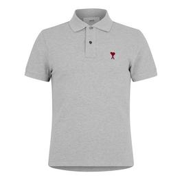 Ami Paris De Coeur Polo Shirt