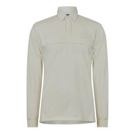 Umbro Comme Des Gar ons Play long sleeved knit polo shirt