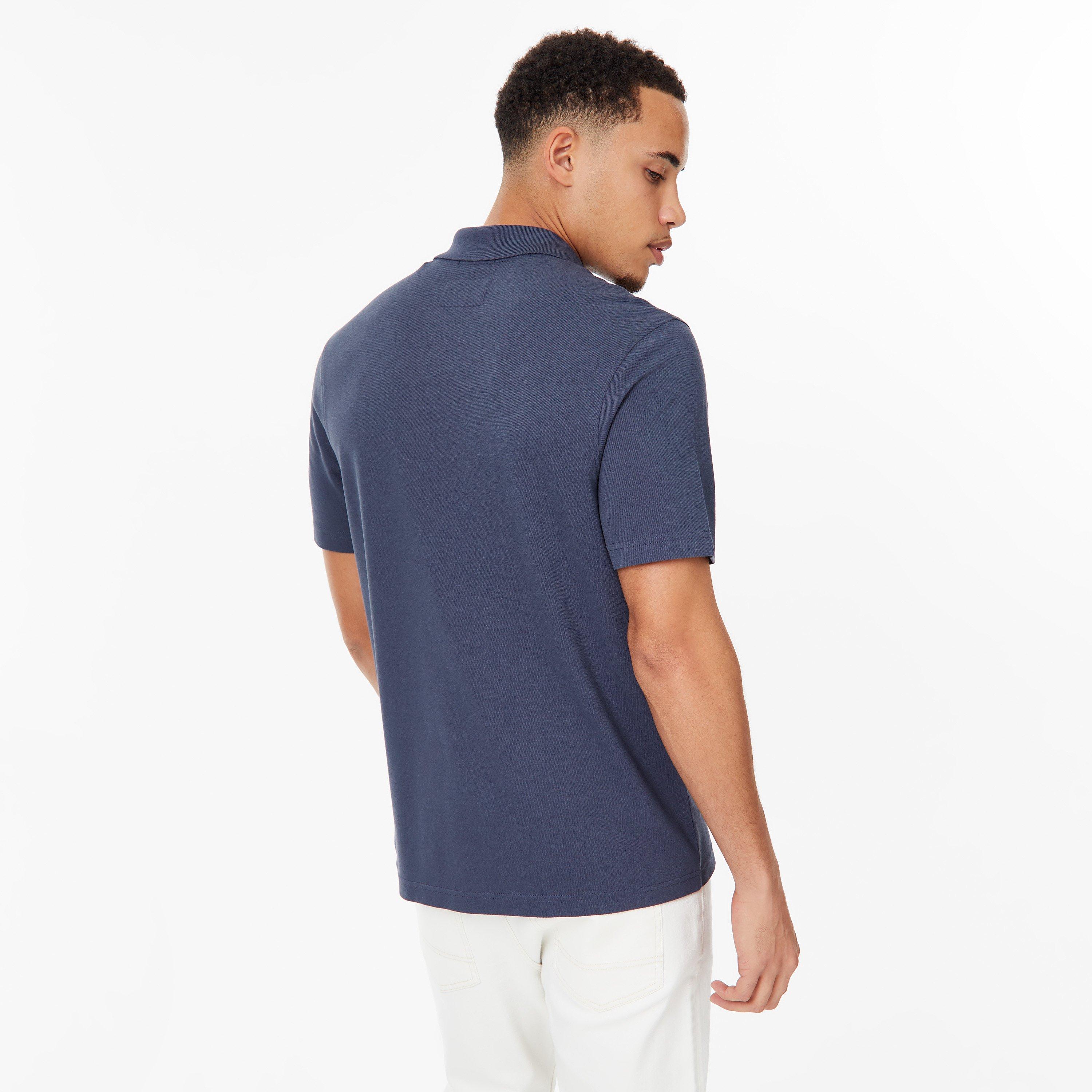 Night Sky - Jack Wills - Notch Neck Polo - 2