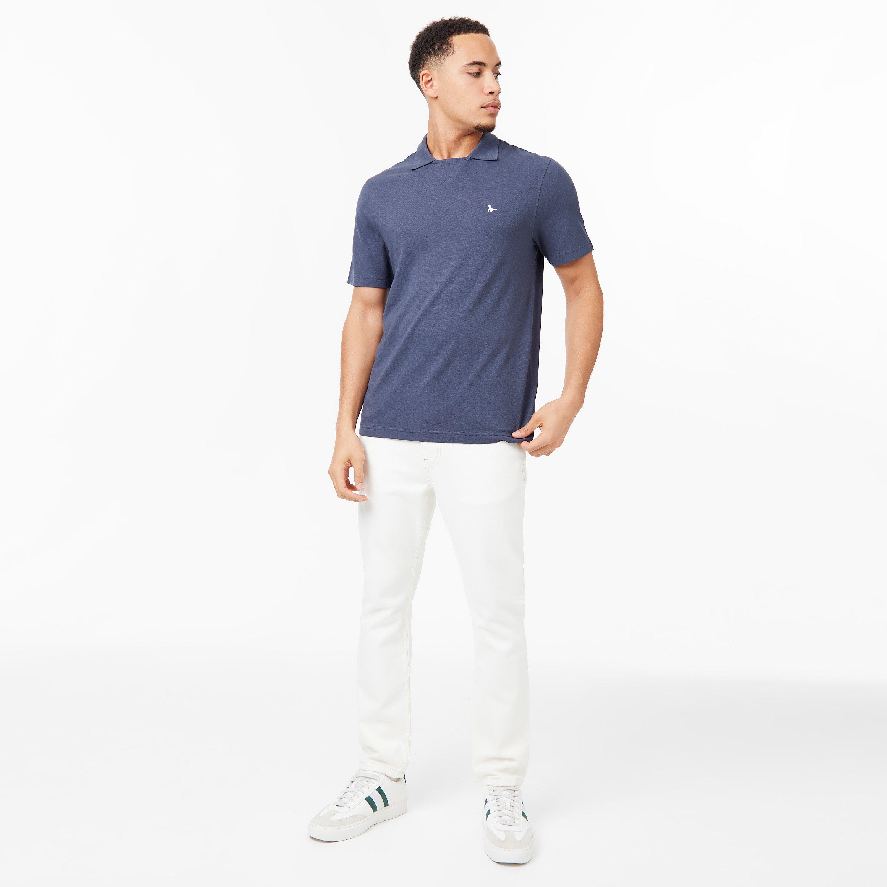 Night Sky - Jack Wills - Notch Neck Polo - 4