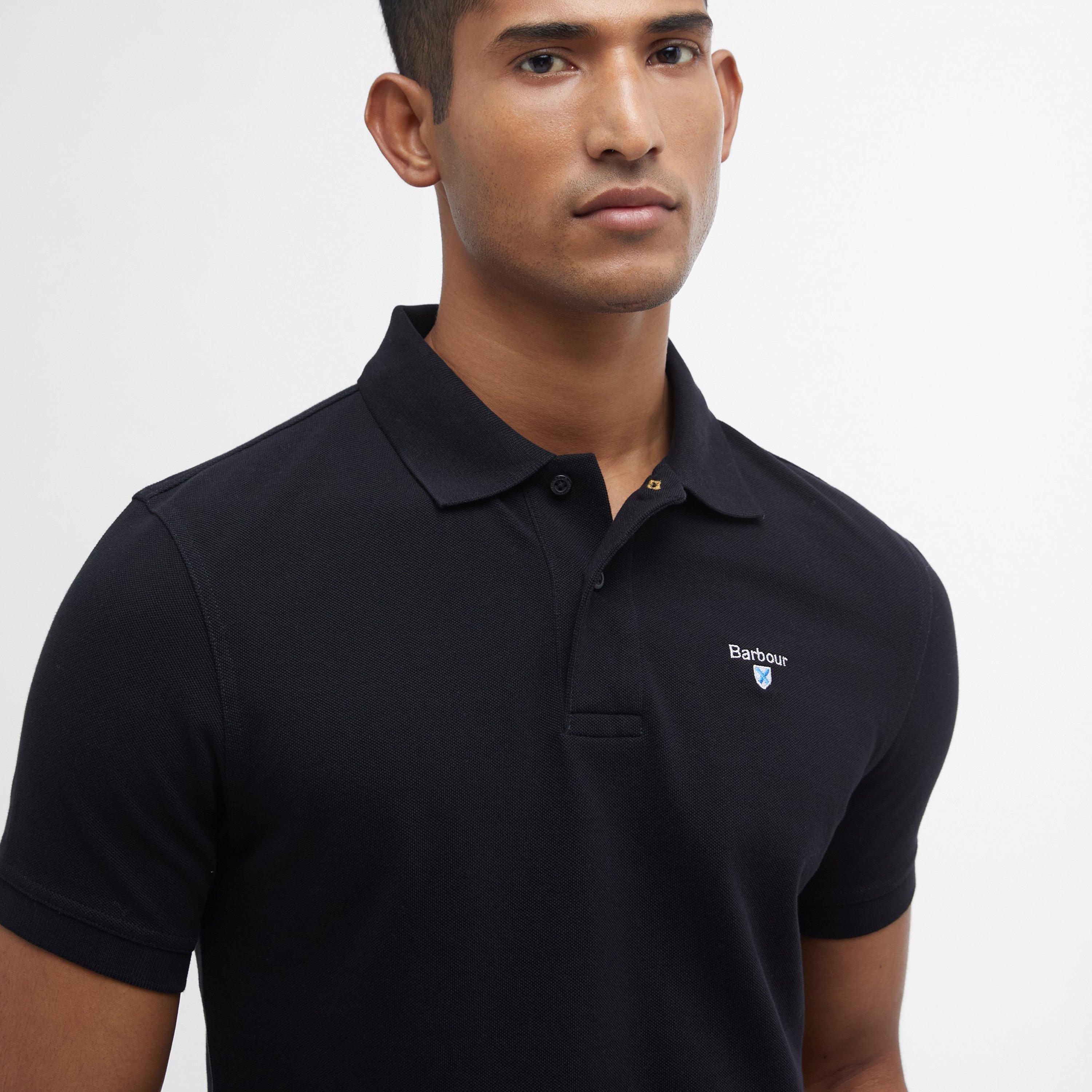 Black BK31 - Barbour - Men's Sports Polo Shirt - 2