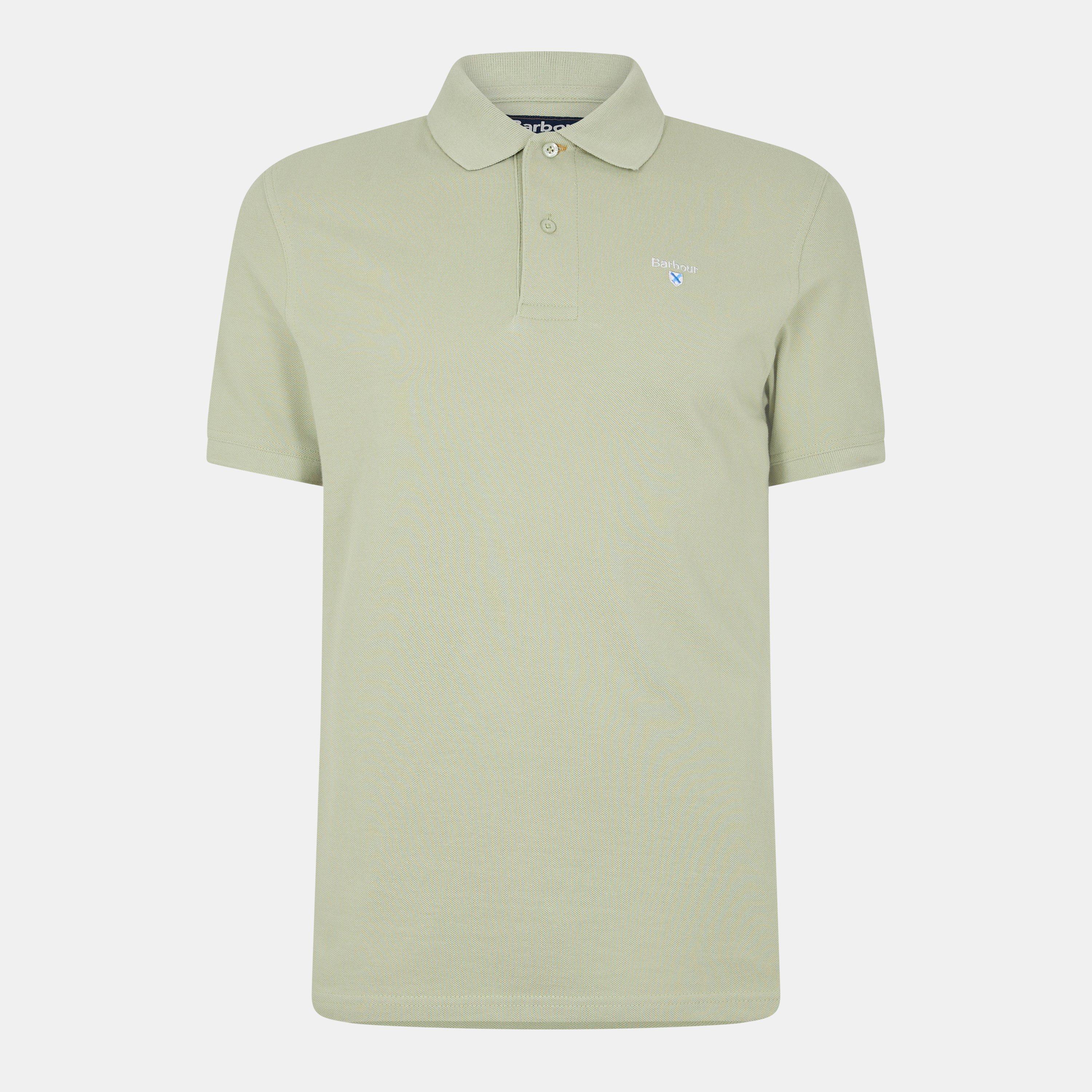 Barbour Men's Sports Polo Shirt - Seagrass - S
