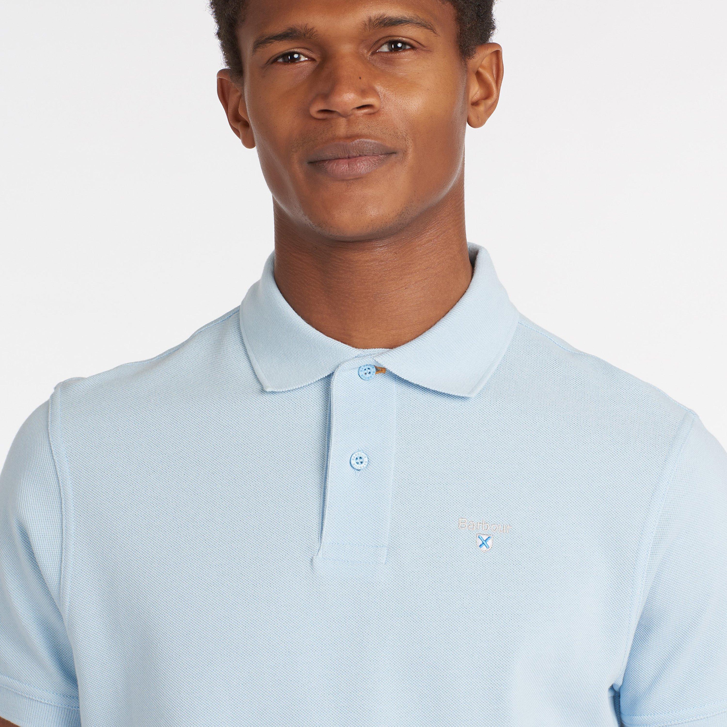 Sky Blue BL32 - Barbour - Men's Sports Polo Shirt - 4