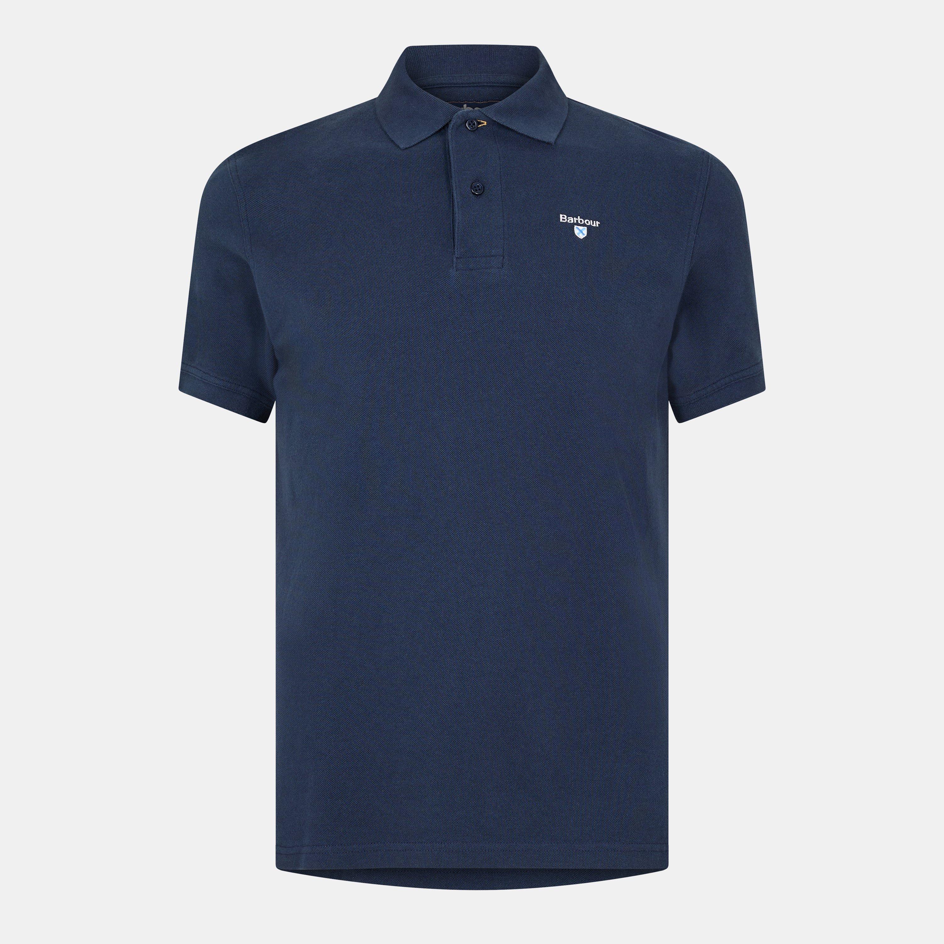 Barbour Men's Sports Polo Shirt - New Navy Ny31 - S