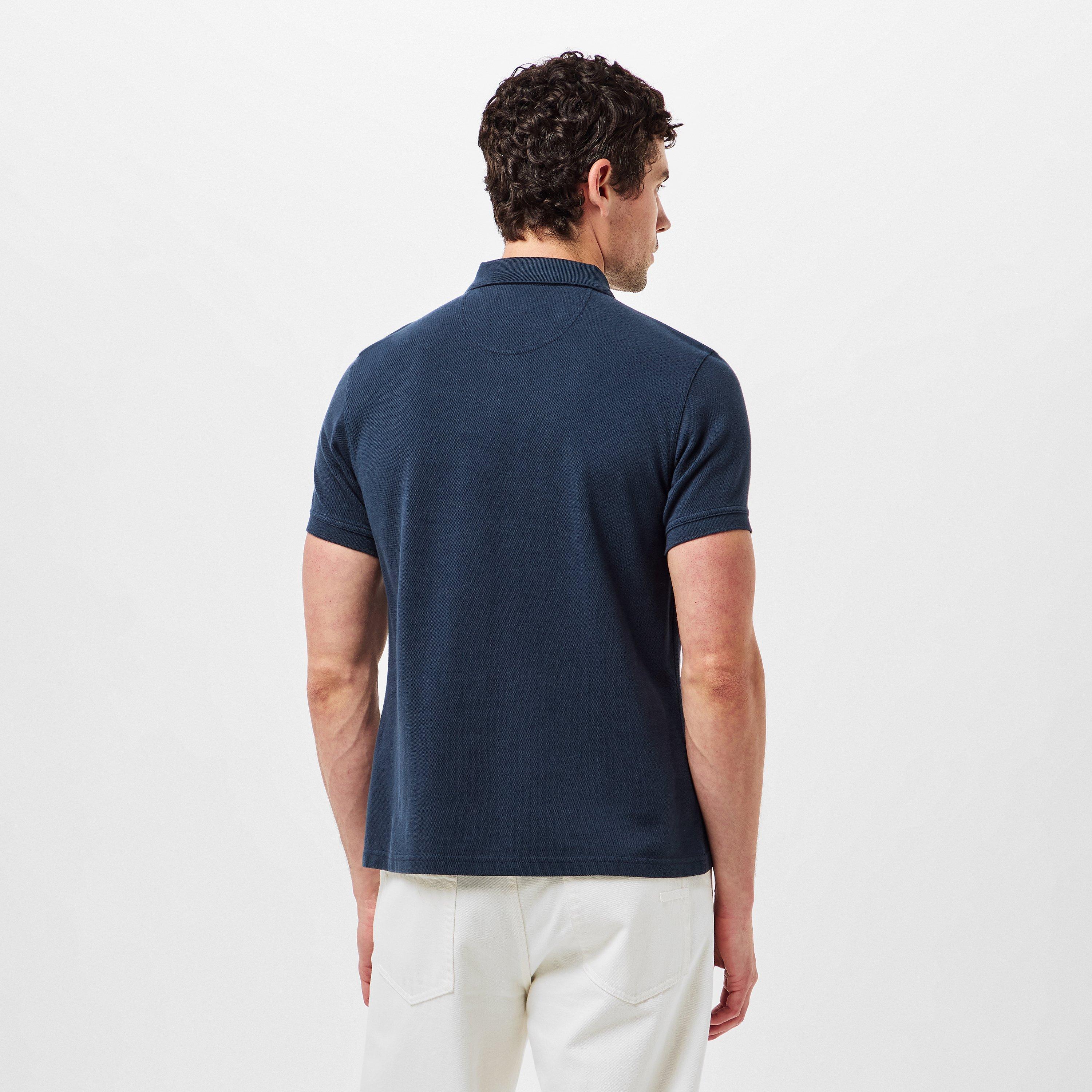 New Navy NY31 - Barbour - Men's Sports Polo Shirt - 4