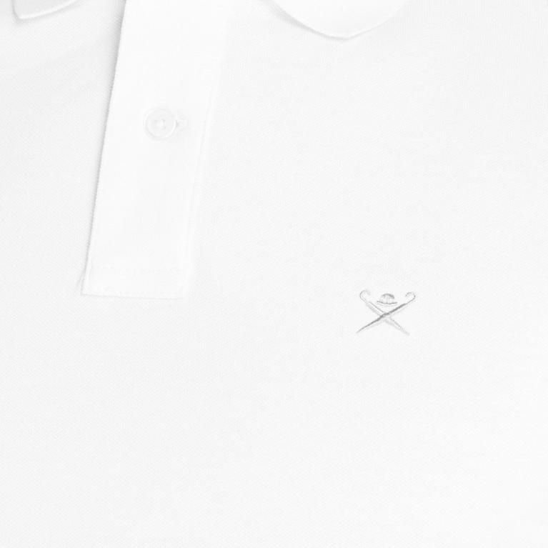 Optic White802 - Hackett - Logo Polo Shirt - 4