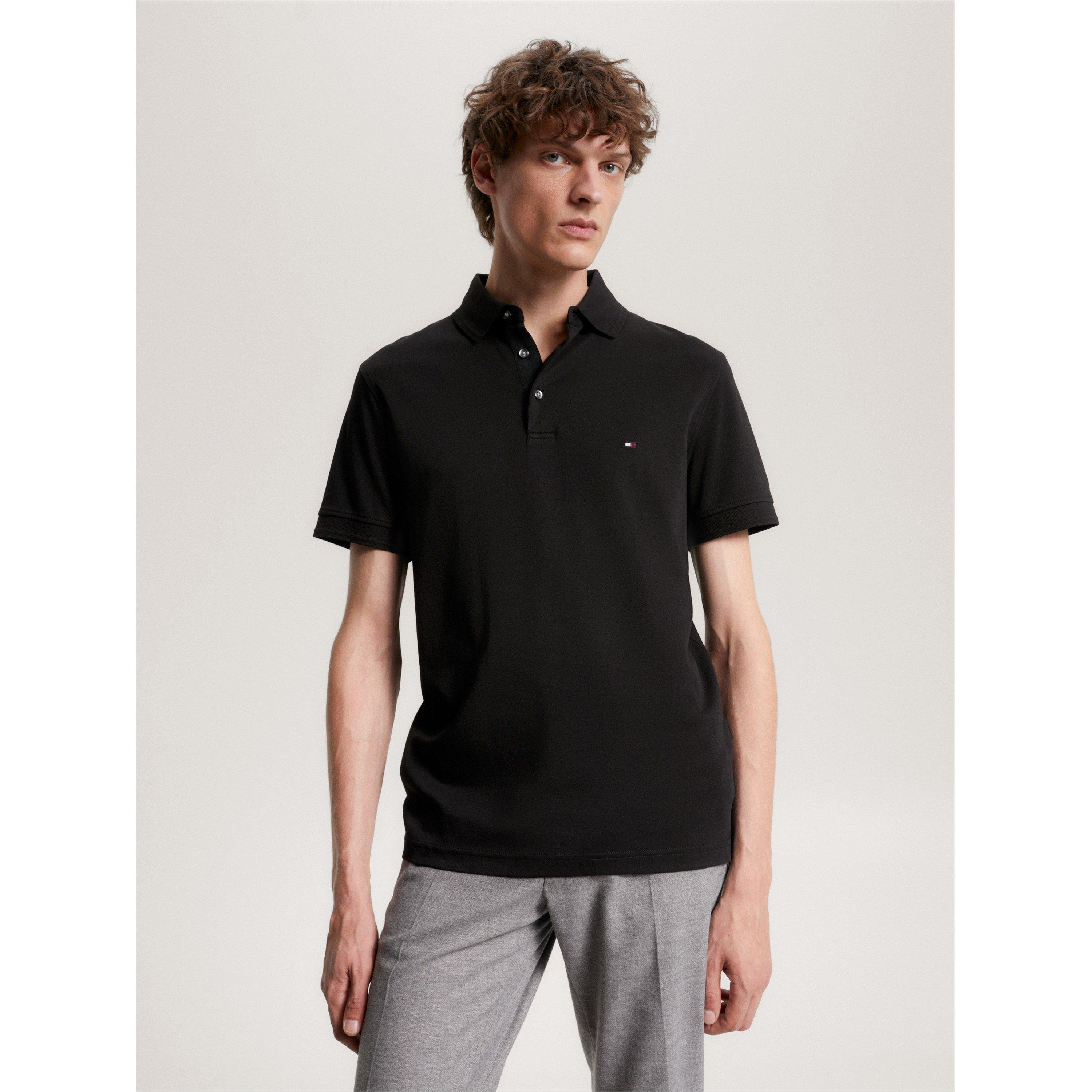BDS Nero - Tommy Hilfiger - Essential Interlock Slim Fit Polo Shirt - 3