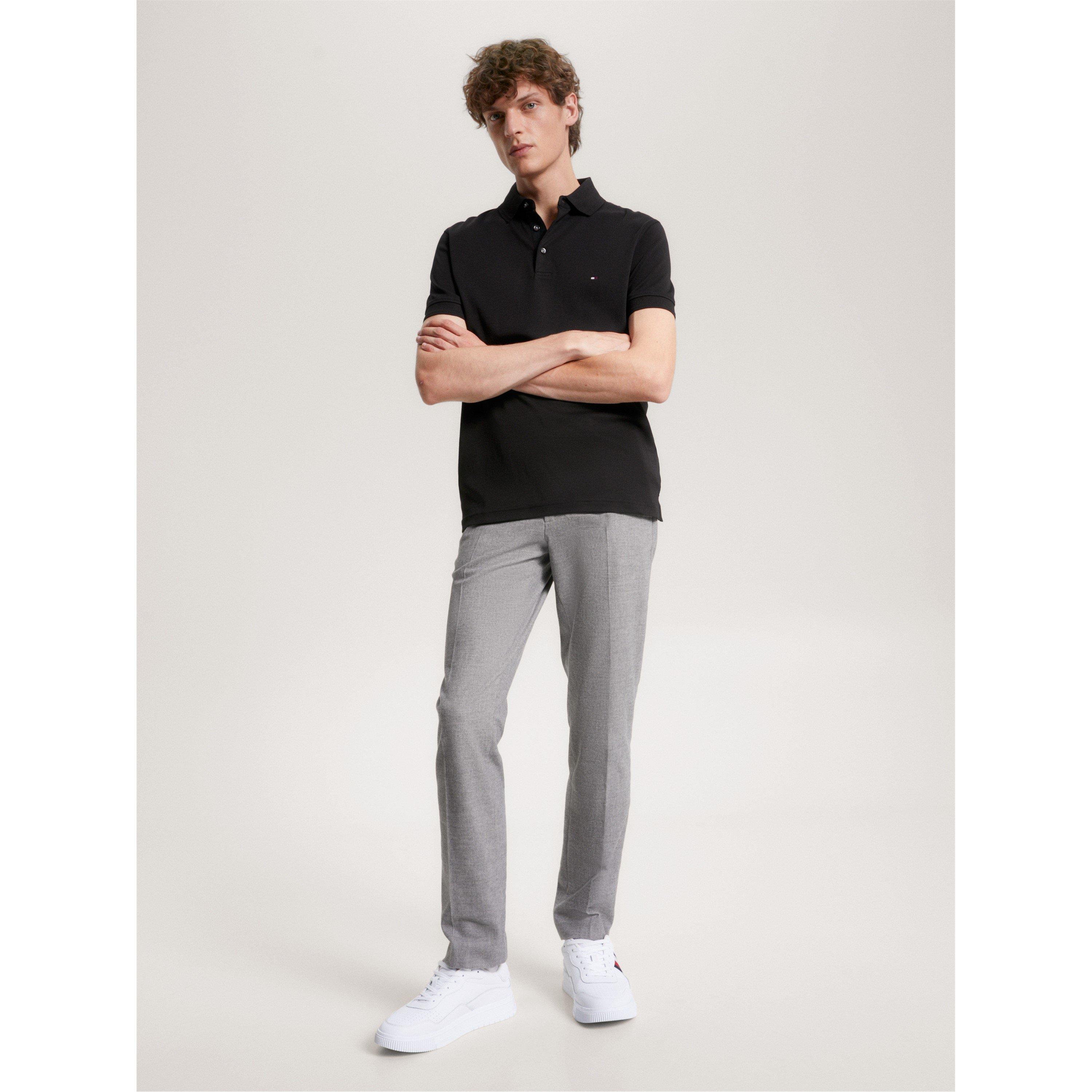 BDS Nero - Tommy Hilfiger - Essential Interlock Slim Fit Polo Shirt - 5