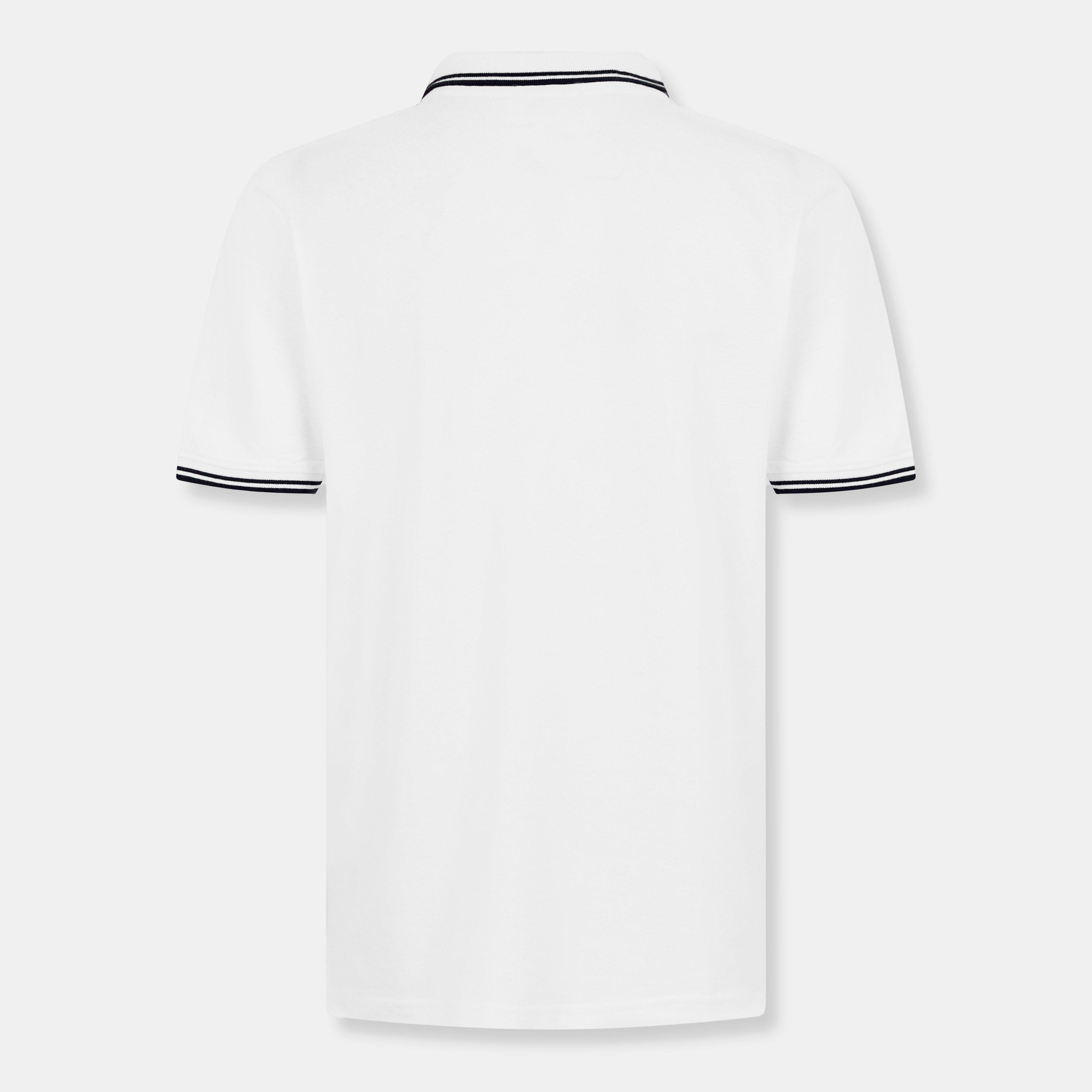 White - Jack Wills - Edgeware Tipped Polo - 2