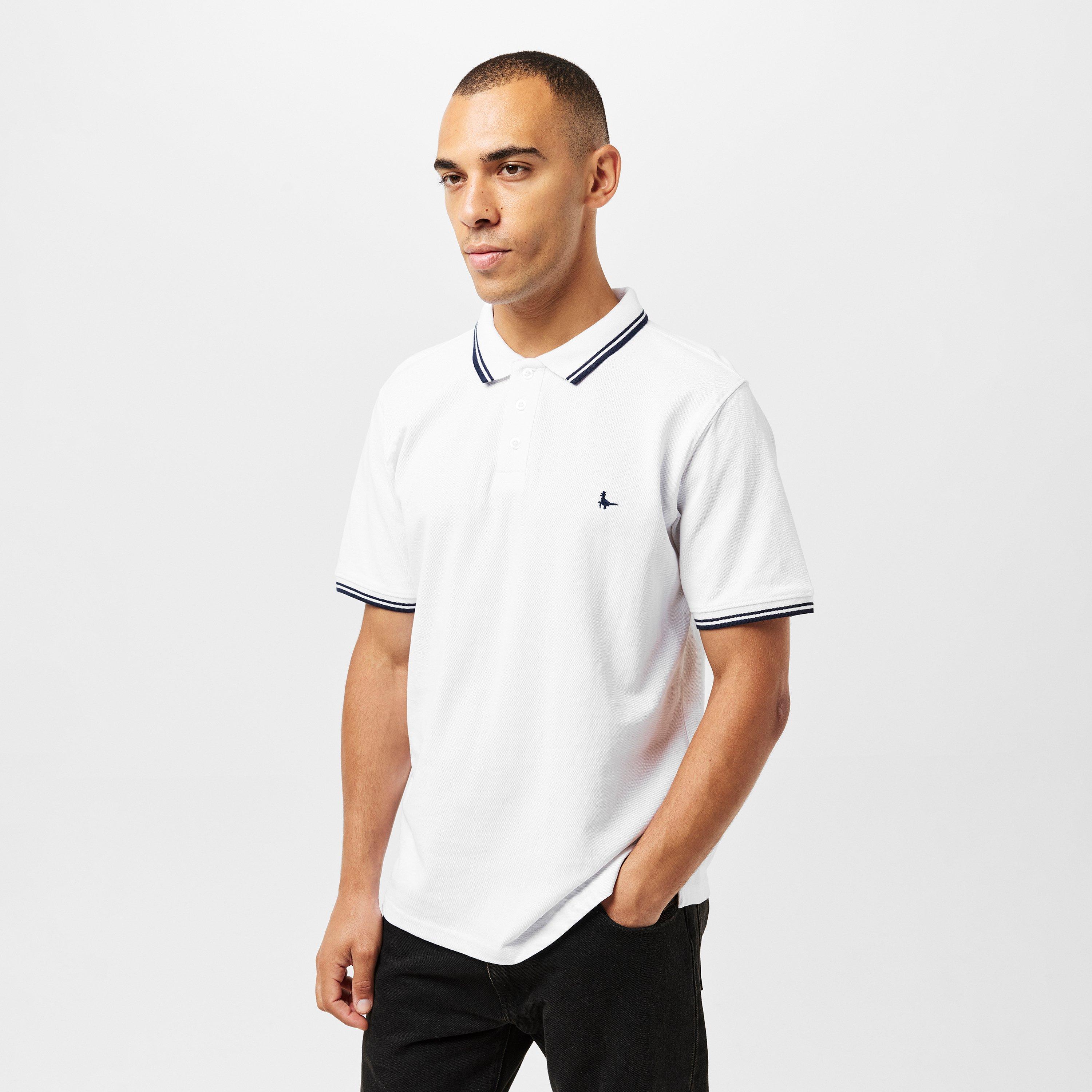 White - Jack Wills - Edgeware Tipped Polo - 3