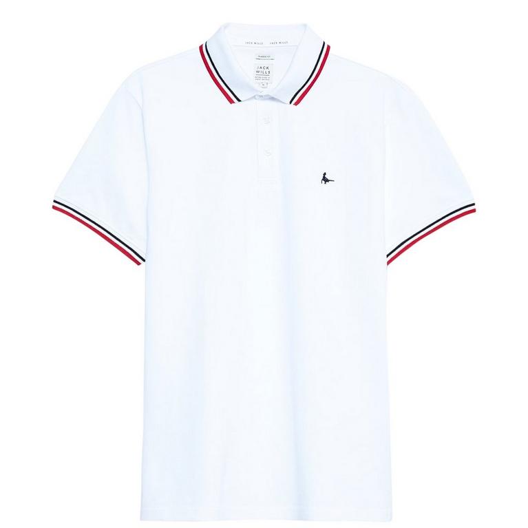 Blanc - Jack Wills - Boglioli short-sleeved polo shirt Rosa - 5