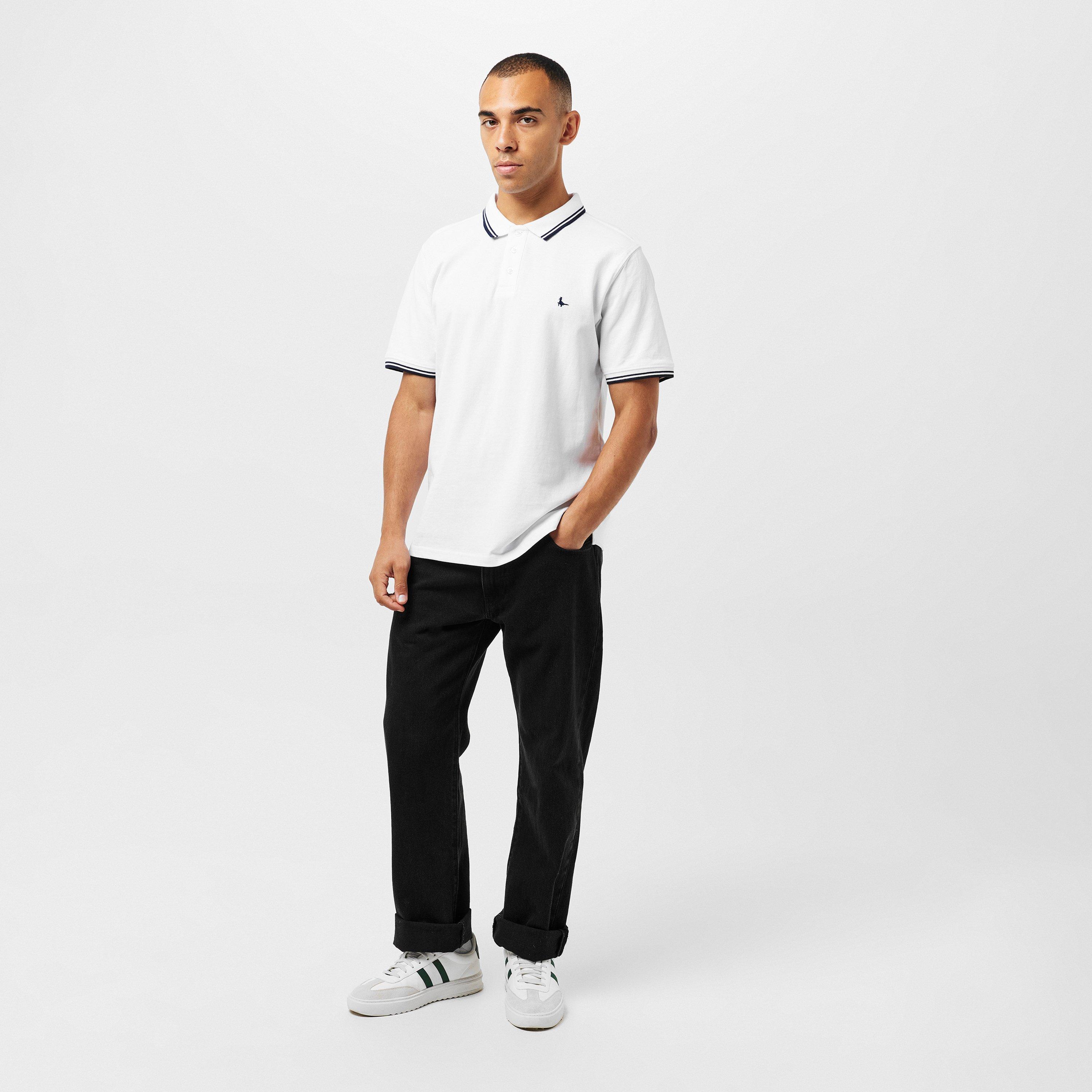 White - Jack Wills - Edgeware Tipped Polo - 6