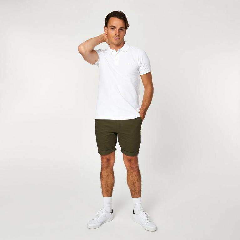 Blanc - Jack Wills - Spalding Shirt Kurzarm-Polo Shirt - 5
