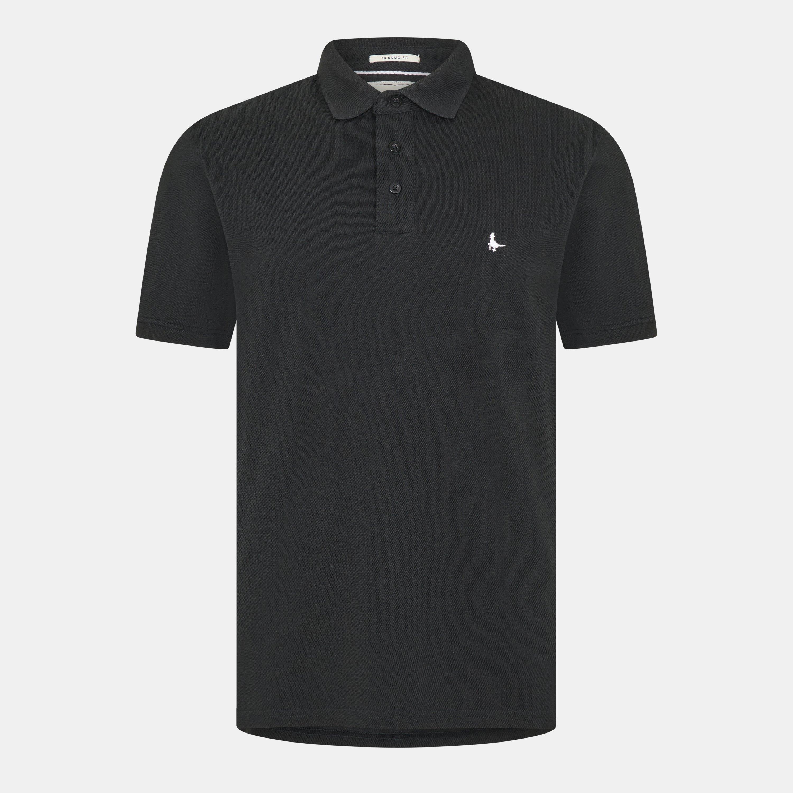 Jack Wills Men's Aldgrove Classic Polo - Black - 2XS