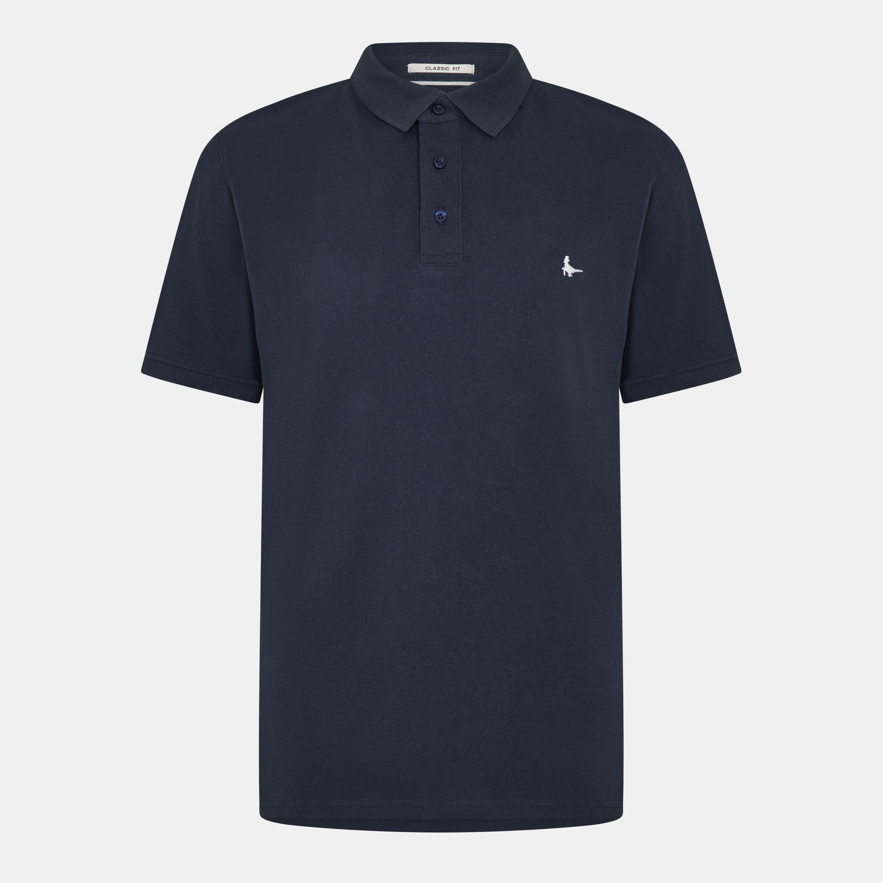 Jack Wills Men's Aldgrove Classic Polo - Navy - 2XS
