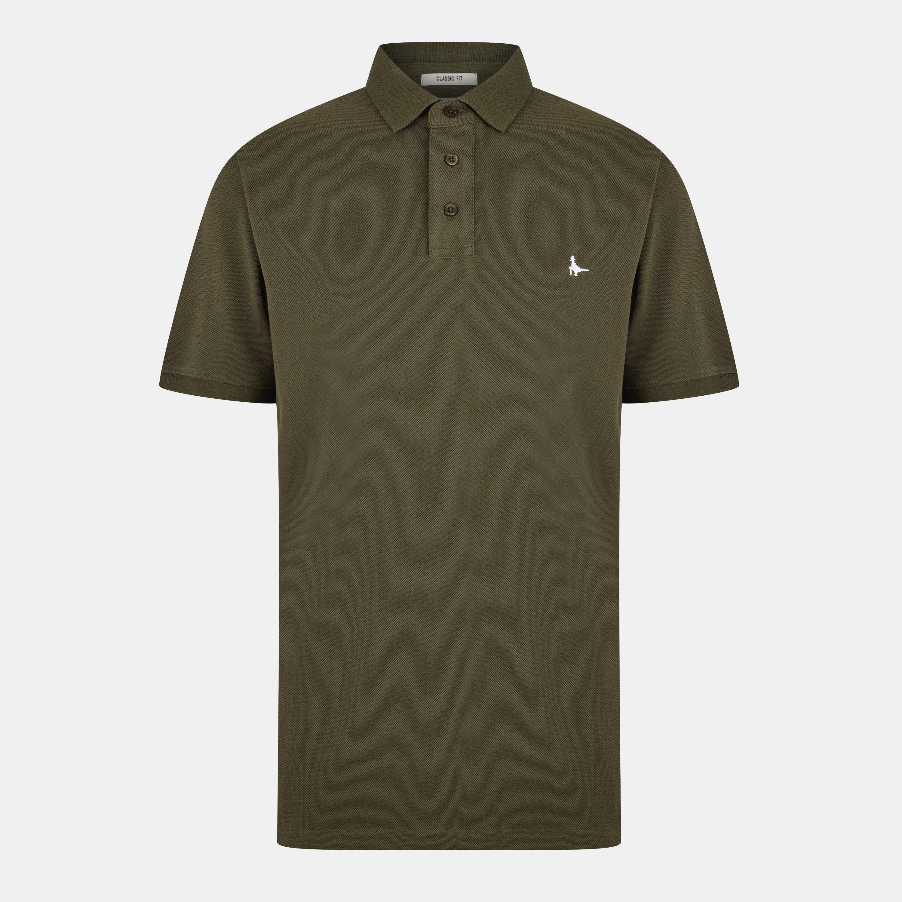 Jack Wills Men's Aldgrove Classic Polo - Leaf - XS