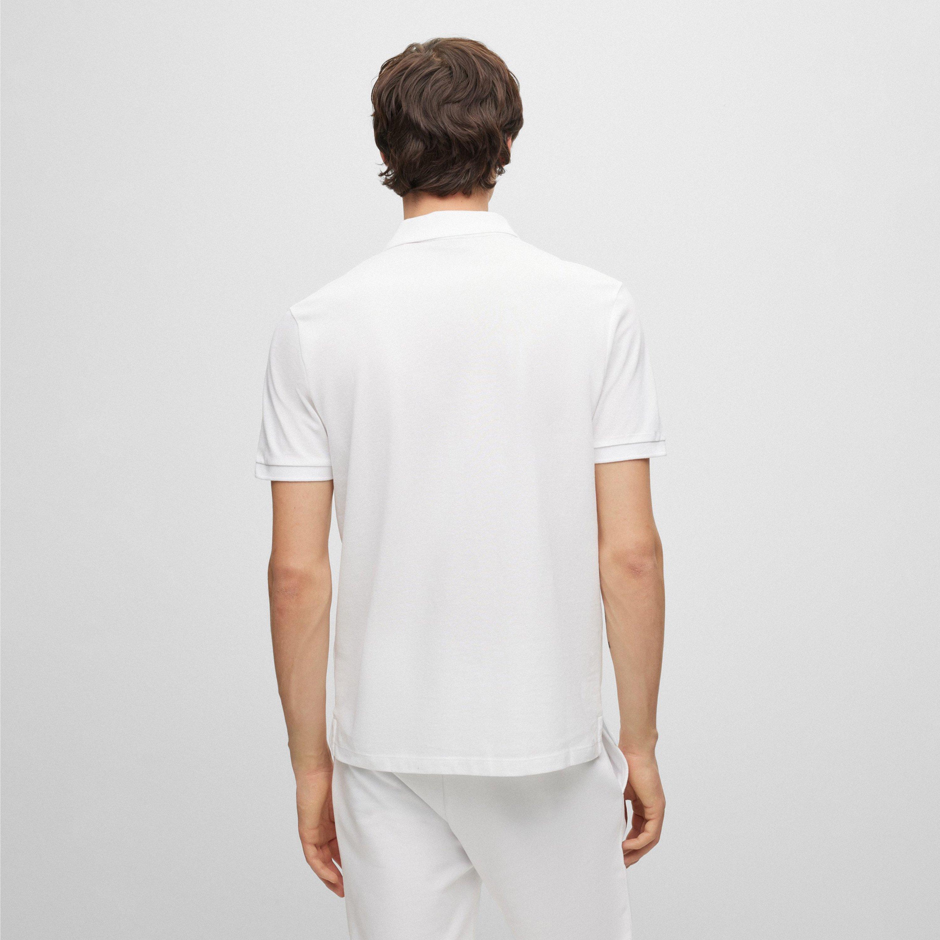 White - Hugo - Donos Polo Shirt Mens - 3
