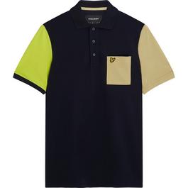 Lyle and Scott Contrast Polo Top